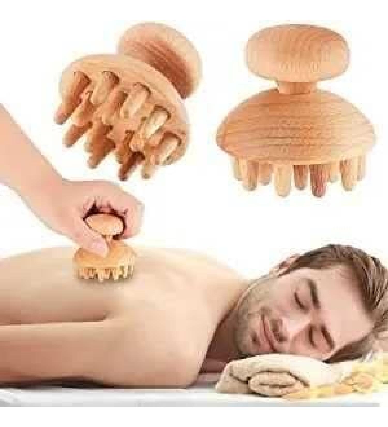 Shop Premium Massage Tools - 2-Piece Wood Therapy Massager Set for Anti-Cellulite Relief | Portable Maderoterapia Solutions - Buy Online on GoSupps.com