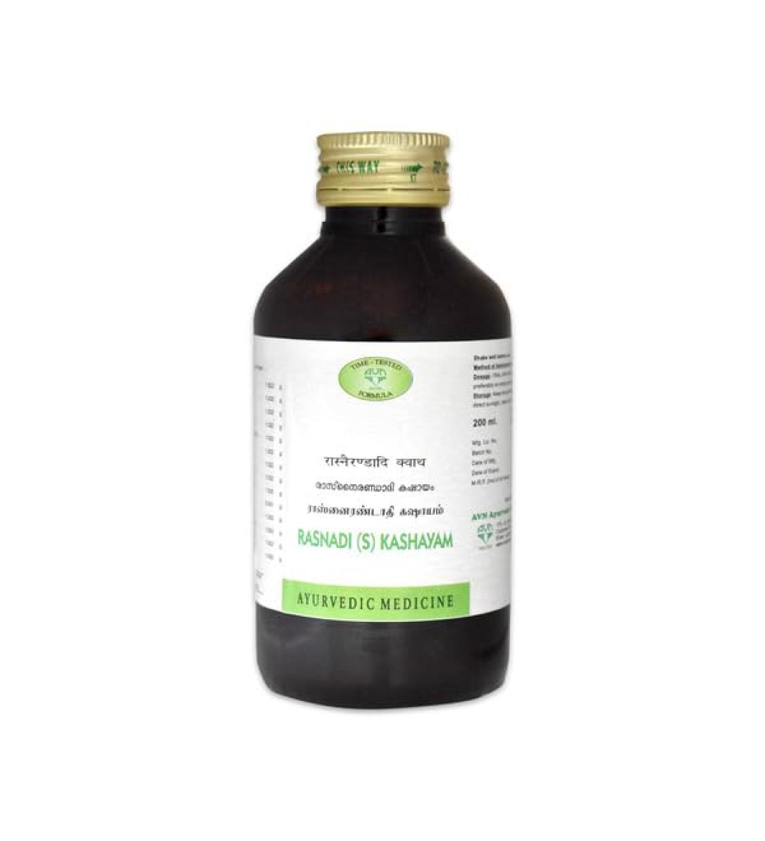Rasnadi Kashayam (S) 200 ml | Ayurvedic Products | avn Ayurvedics