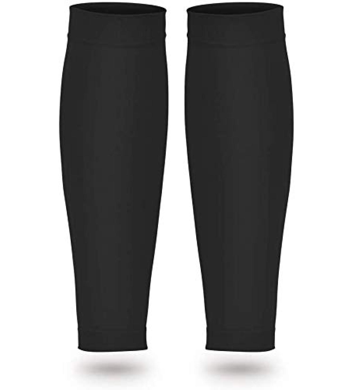 Compression Knee Socks without Feet & Calf Compression Sleeves - Ergonomic Fit for Sports Work & Travel | Unisex - Buy Online on GoSupps.com