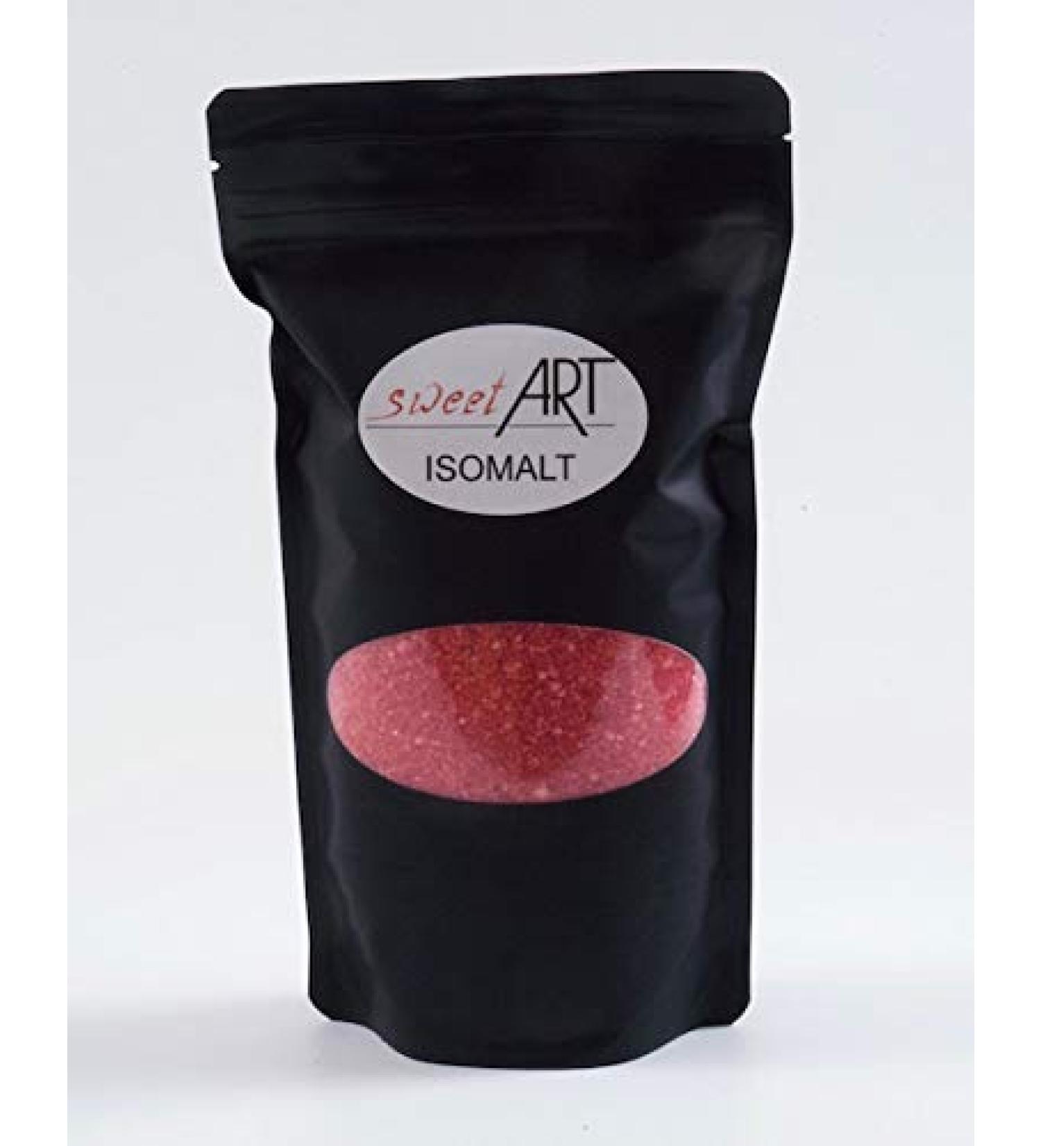 Isomalt Sugar 500g (Red) - Easy Recipes & Instructions for Baking | International Shipping Available - Buy Online on GoSupps.com