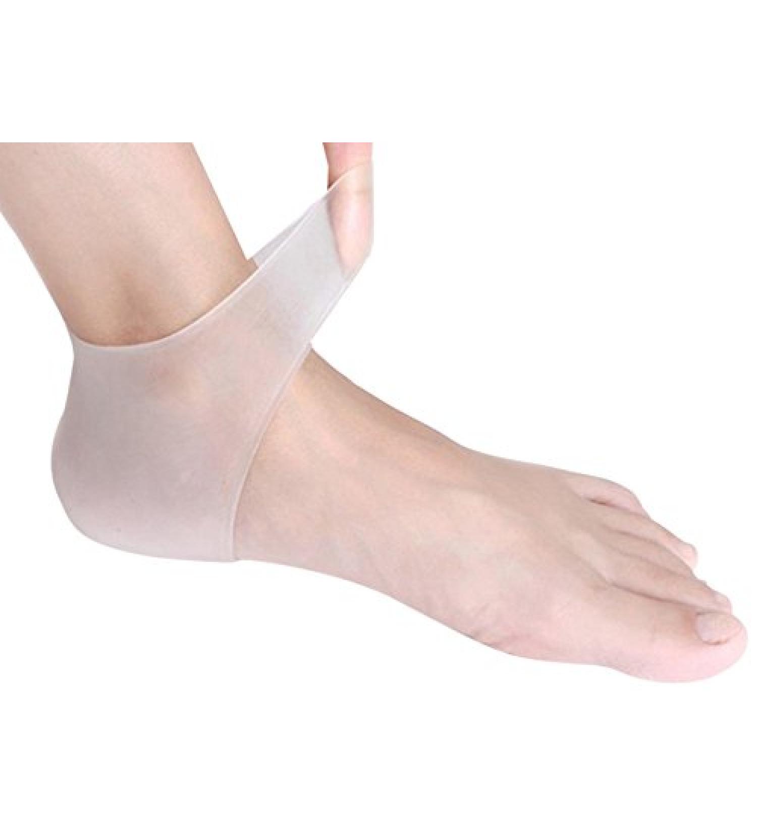Pain Alleviating Silicone Foot Supports Women Clear Small
