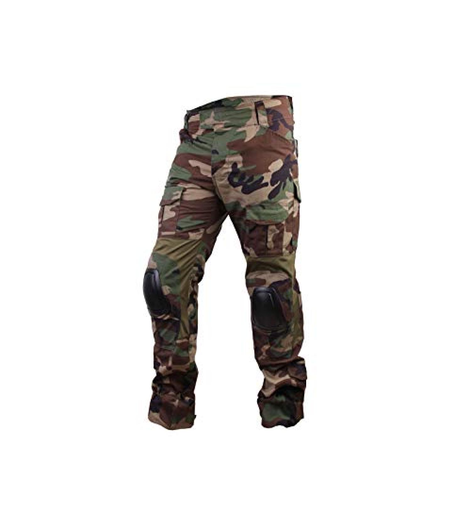 Men's Gen3 Tactical BDU Pants with Knee Pad - Woodland, Size X-Large - Buy Online on GoSupps.com