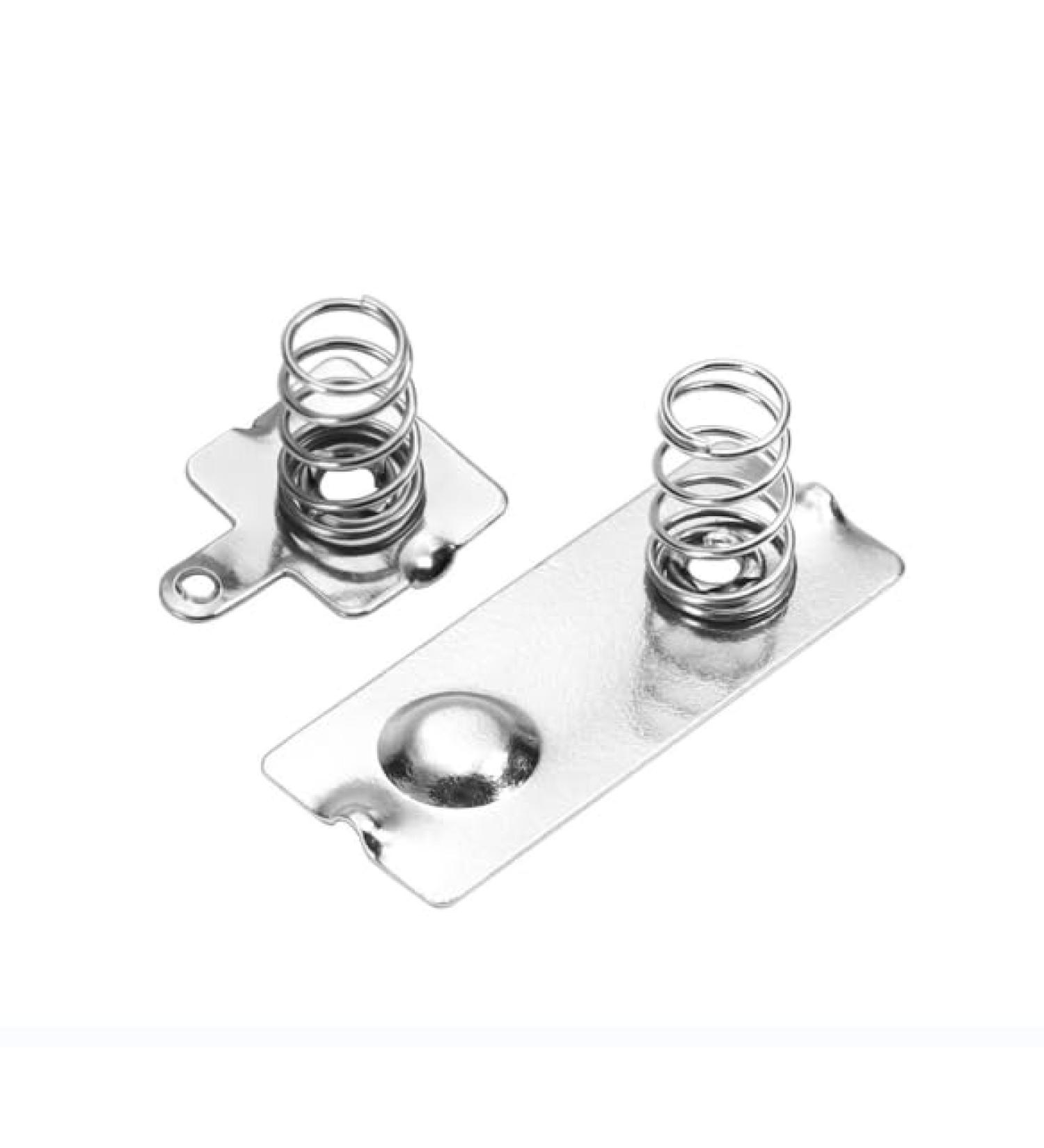 Fielect 30 Sets AA Battery Conversion Plates | Negative to Positive Spring Contacts - 30 Pcs for eCommerce - Buy Online on GoSupps.com