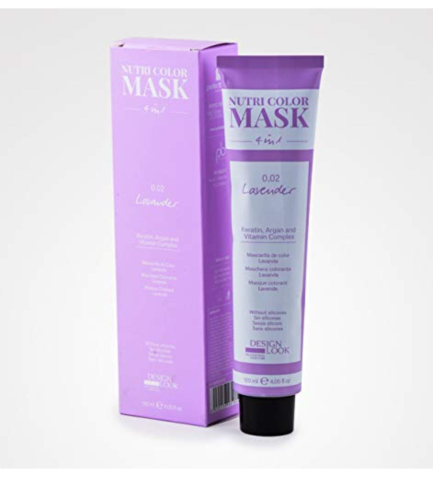 DESIGN LOOK NUTRI Color Mask 4in1 lavander 120 ml unique standard