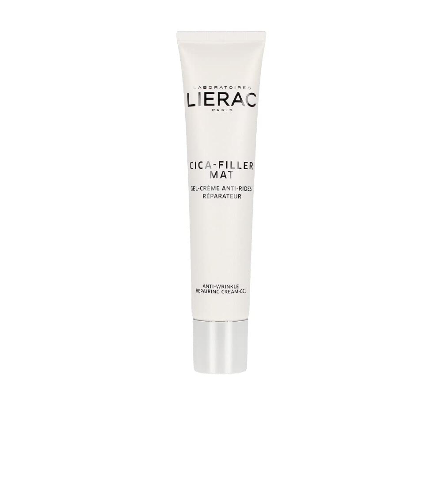 Lierac Cica Filler Anti-Wrinkle Repairing Face Gel Cream with Hyaluronic Acid Normal to Combination Skin 40ml