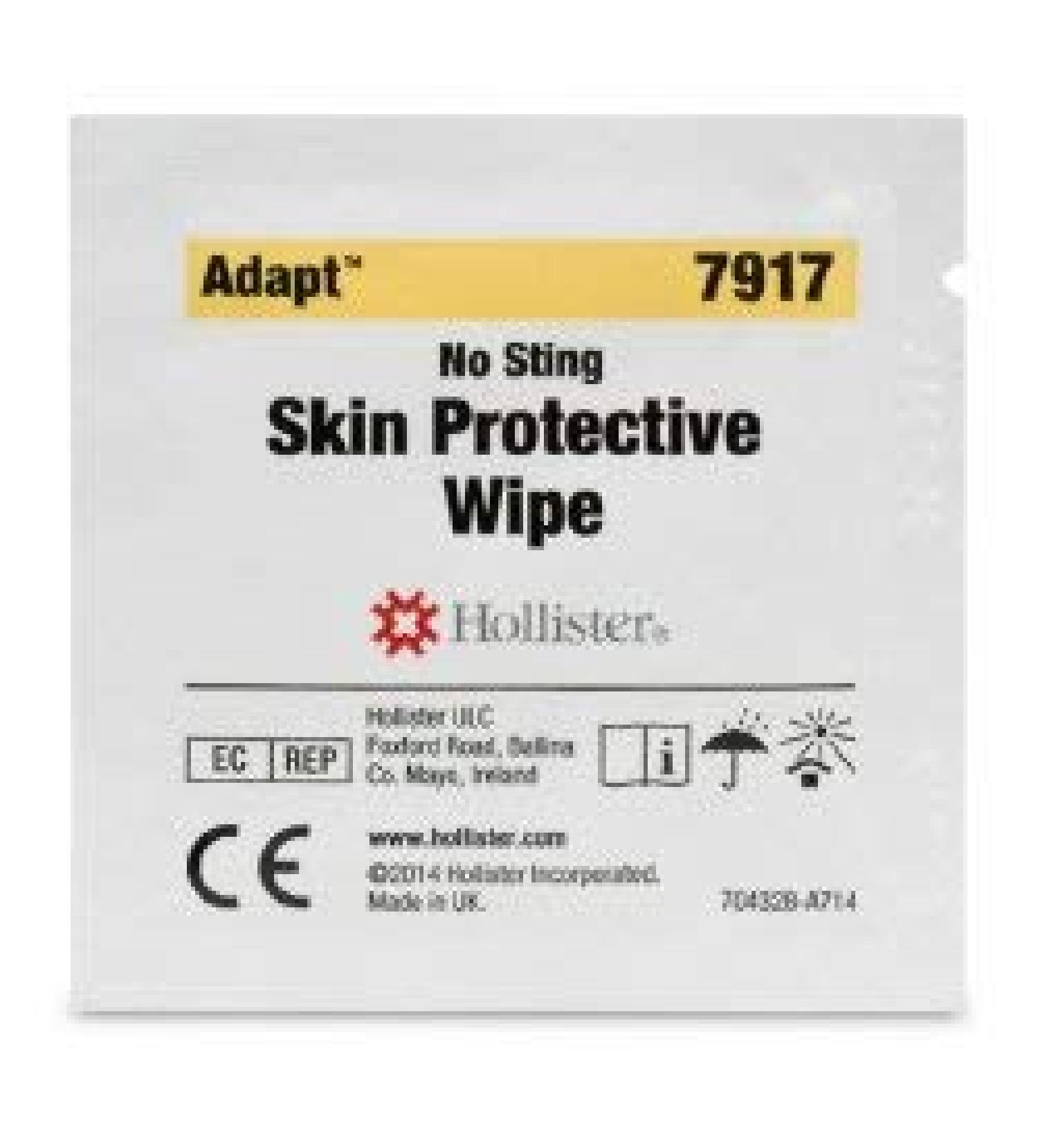 Adapt Skin Barrier Wipe Water Silicone Water Silicone Wipe NonSterile 7917 - Pack of 50