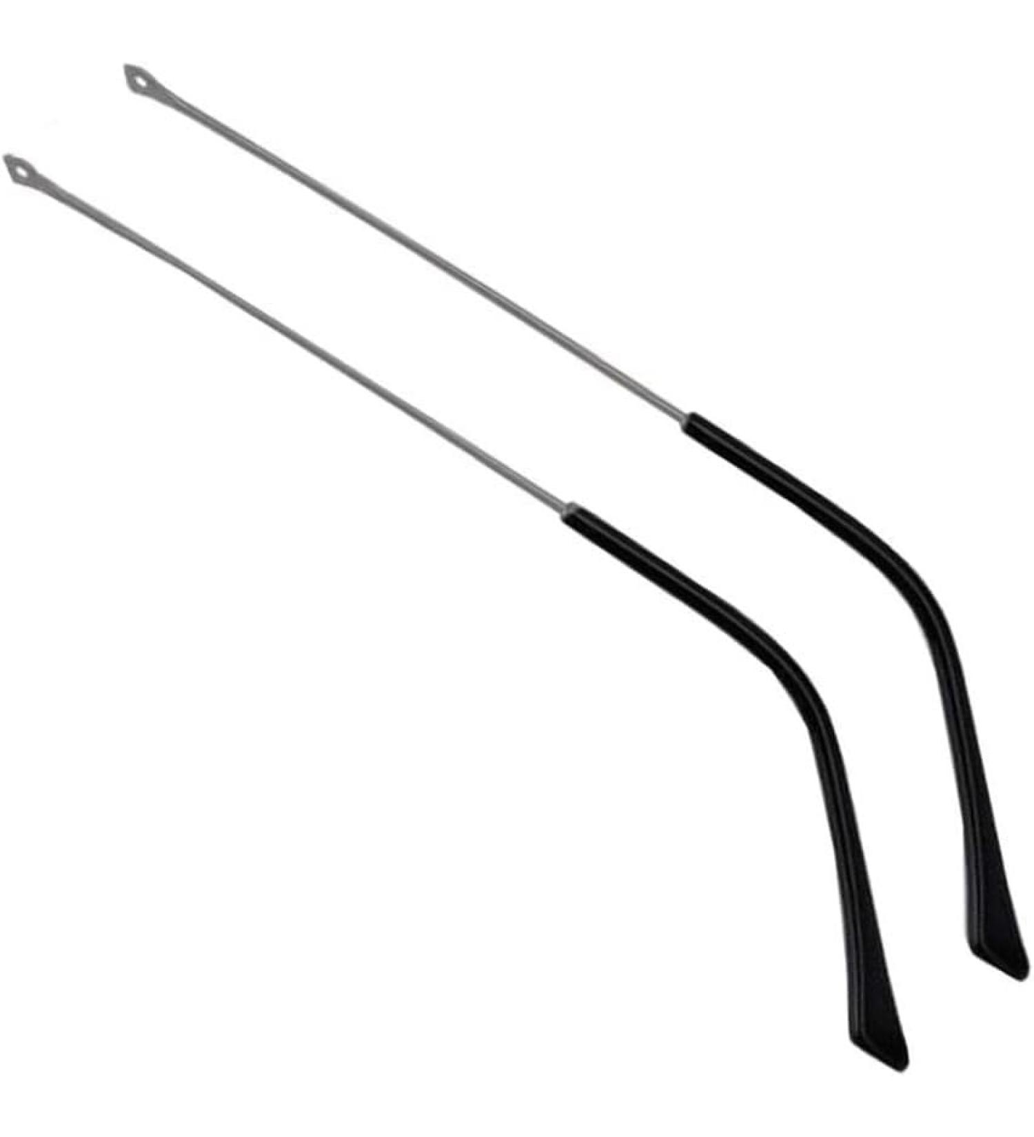 DeeboW Glasses Replacement Temples - Vintage Metal Frame Gray Temples for Yewear Leg - Ideal Replacement for Eyeglasses - Buy Online on GoSupps.com