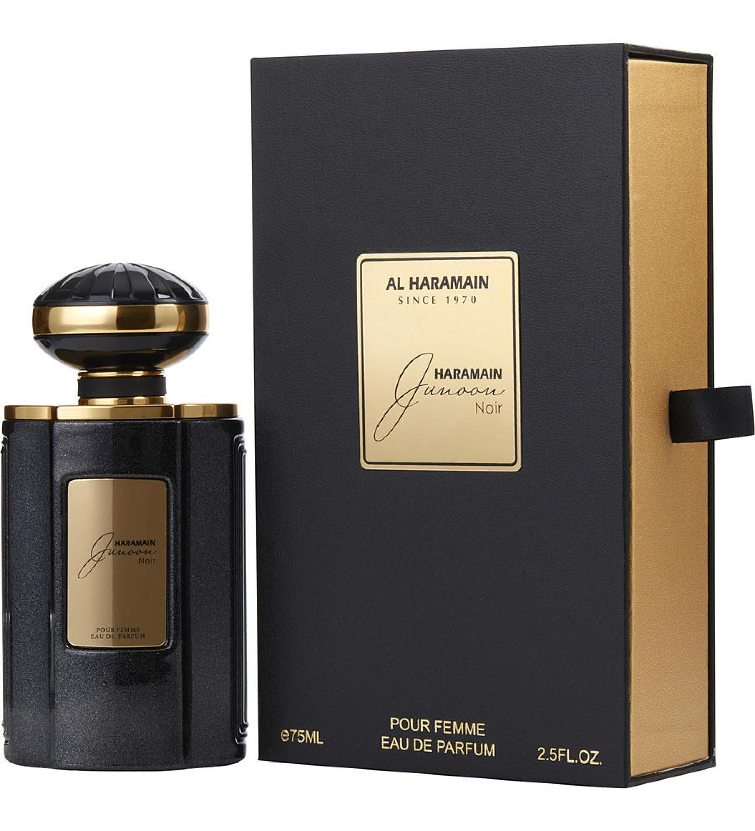 AL HARAMAIN JUNOON NOIR by Al Haramain - EAU DE PARFUM SPRAY 2.5 OZ - WOMEN