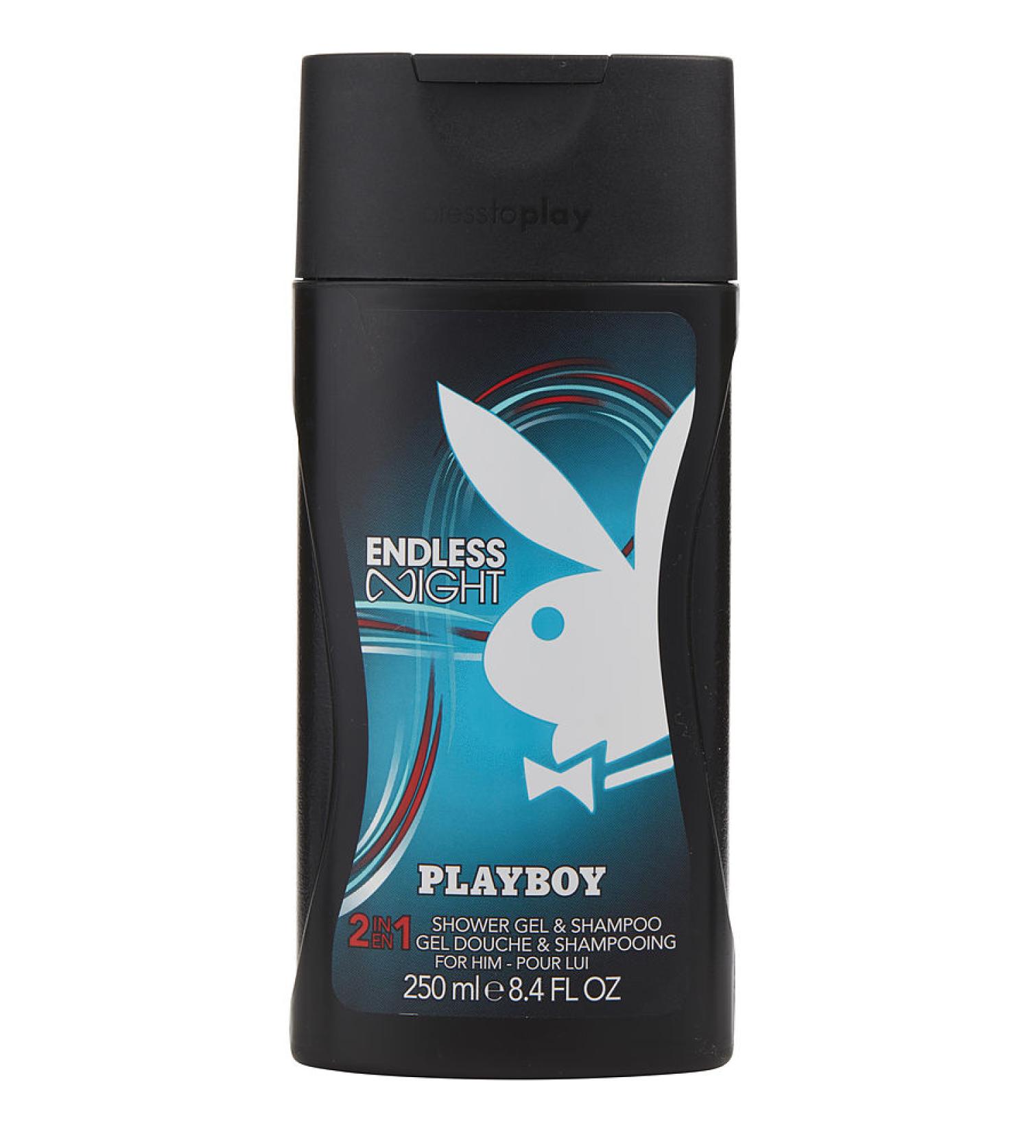 PLAYBOY ENDLESS NIGHT by Playboy - SHAMPOO & SHOWER GEL 8.4 OZ - MEN