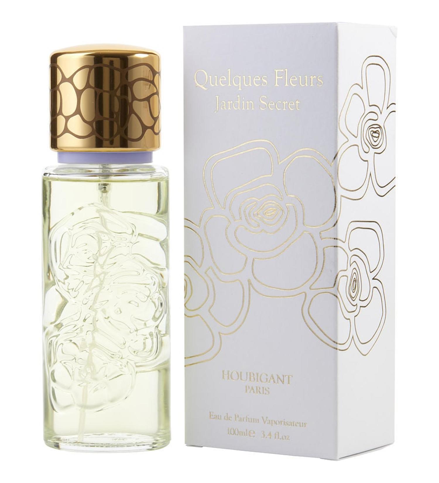 QUELQUES FLEURS JARDIN SECRET by Houbigant - EAU DE PARFUM SPRAY 3.4 OZ - WOMEN