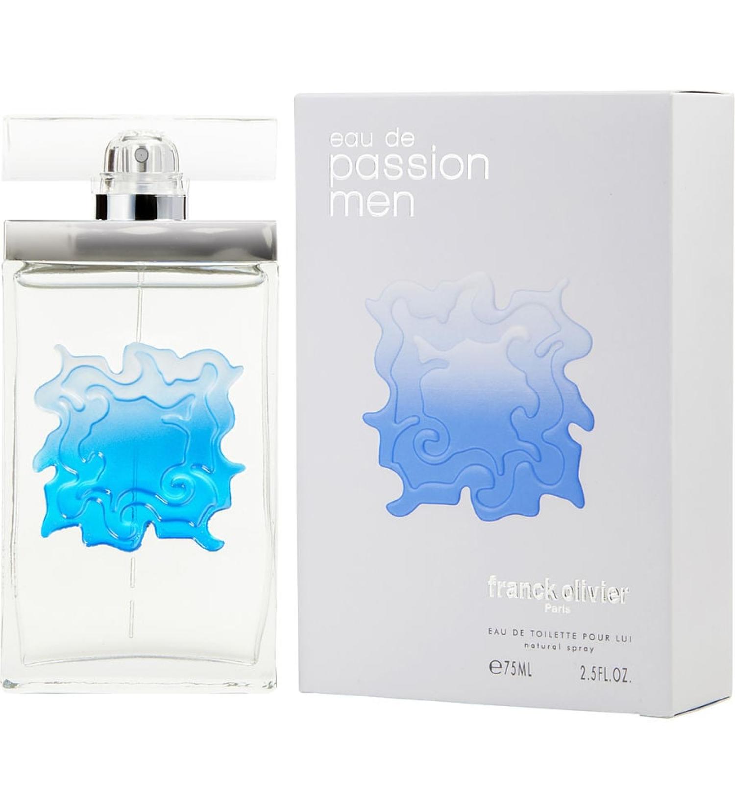 FRANCK OLIVIER EAU DE PASSION by Franck Olivier - EDT SPRAY 2.5 OZ - MEN