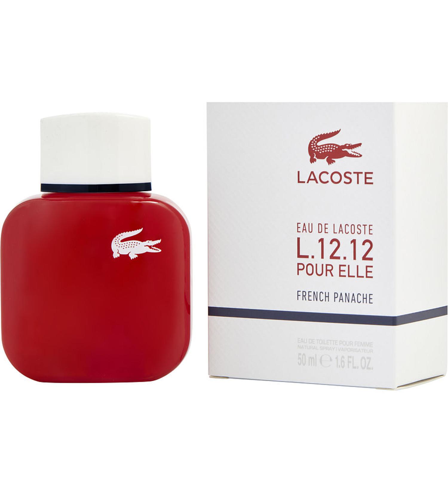 LACOSTE EAU DE LACOSTE L.12.12 POUR ELLE FRENCH PANACHE by Lacoste - EDT SPRAY 1.7 OZ - WOMEN