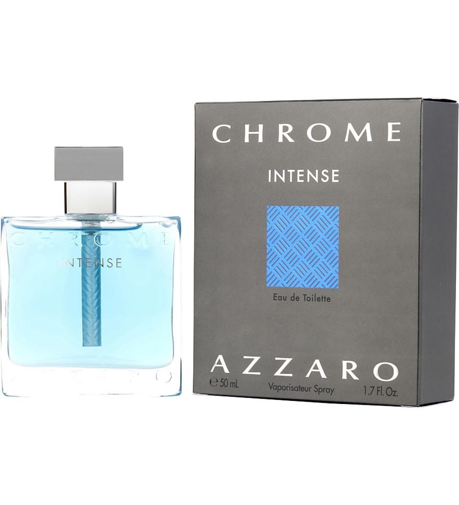 CHROME INTENSE by Azzaro - EDT SPRAY 1.7 OZ - MEN