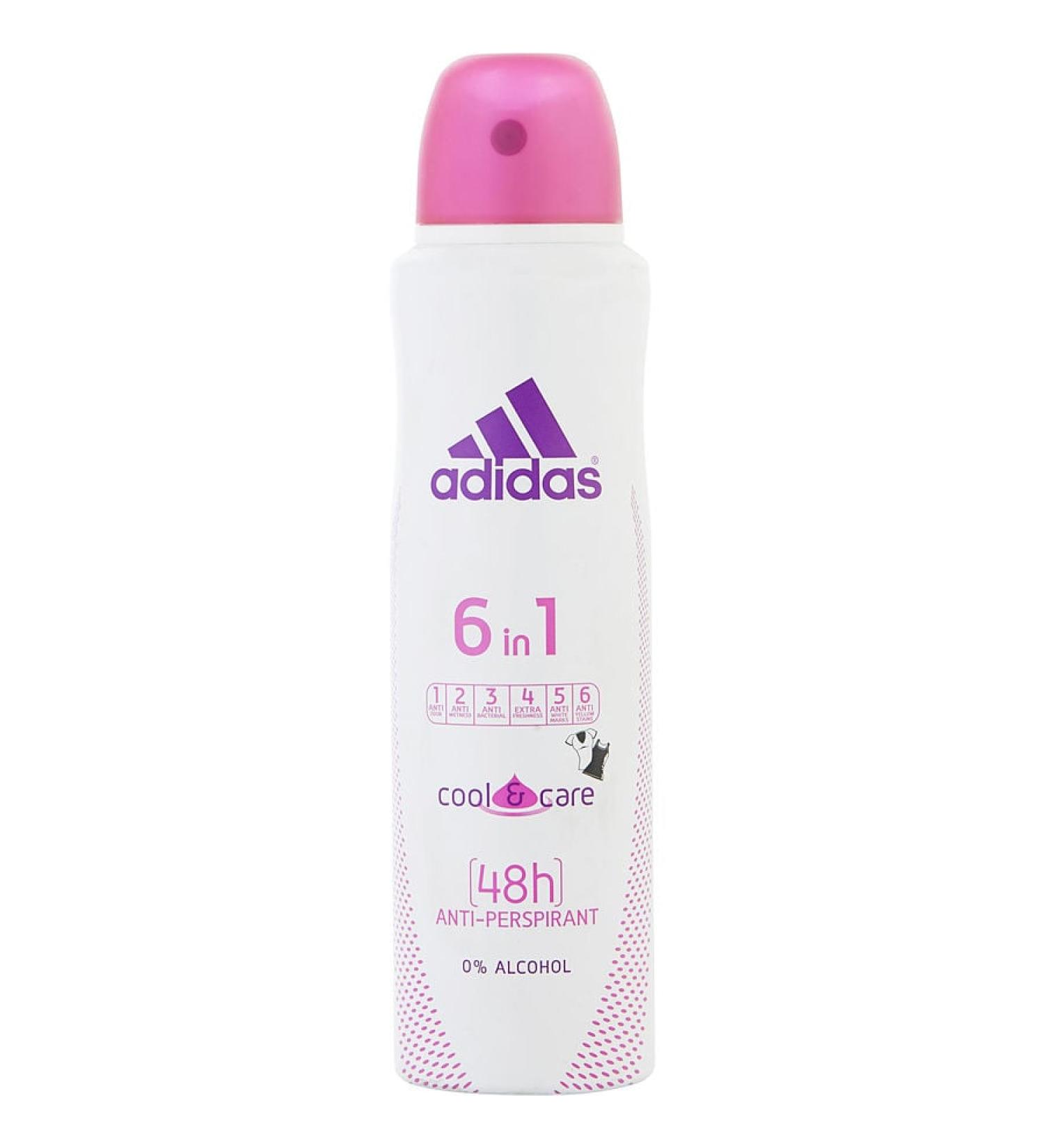 ADIDAS COOL & CARE by Adidas - 48 HOUR 6-IN-1 ANTI-PERSPIRANT SPRAY 5 OZ - MEN