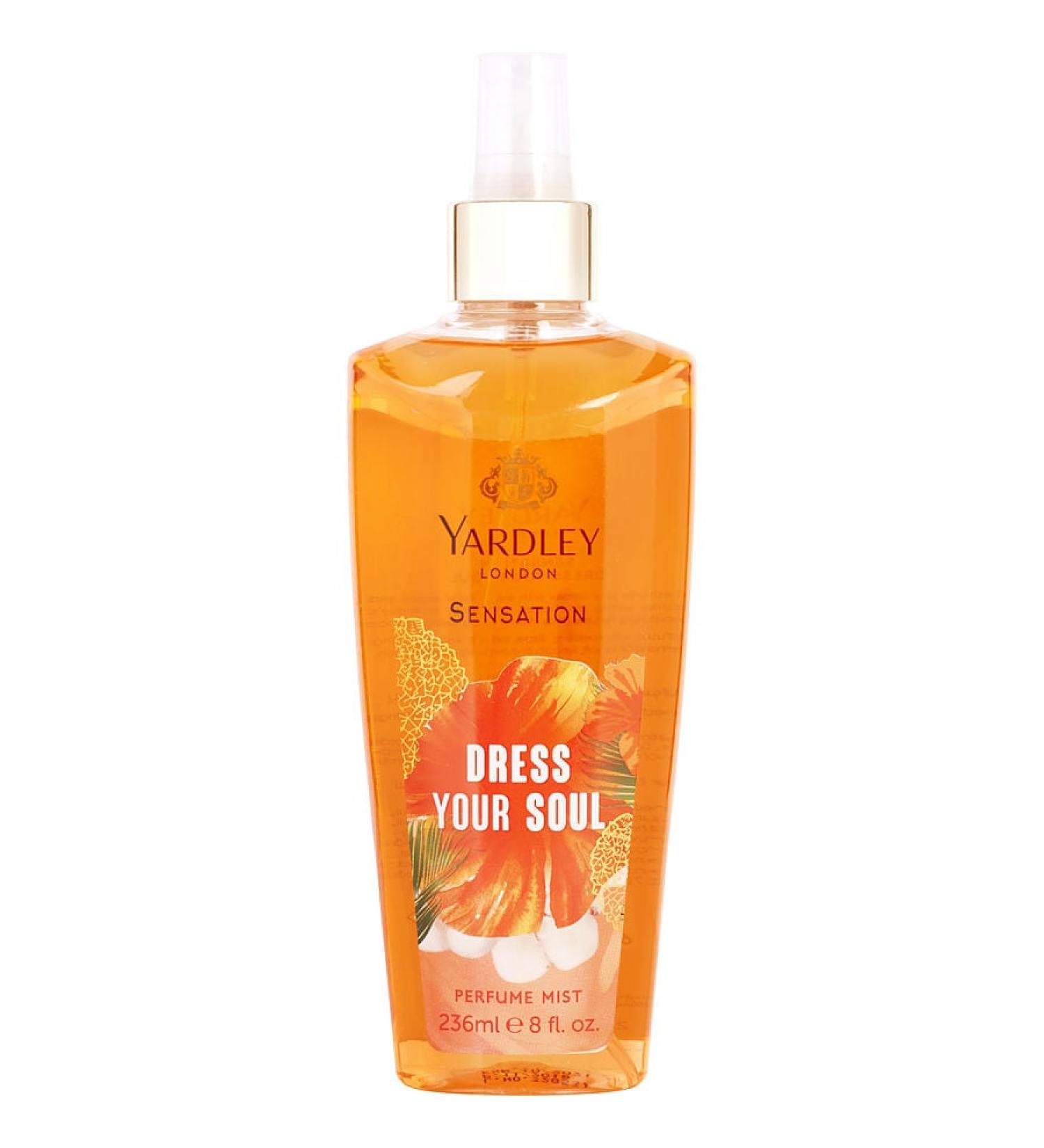 YARDLEY SENSATION DRESS YOUR SOUL by Yardley - FRAGRANCE MIST 8 OZ - WOMEN