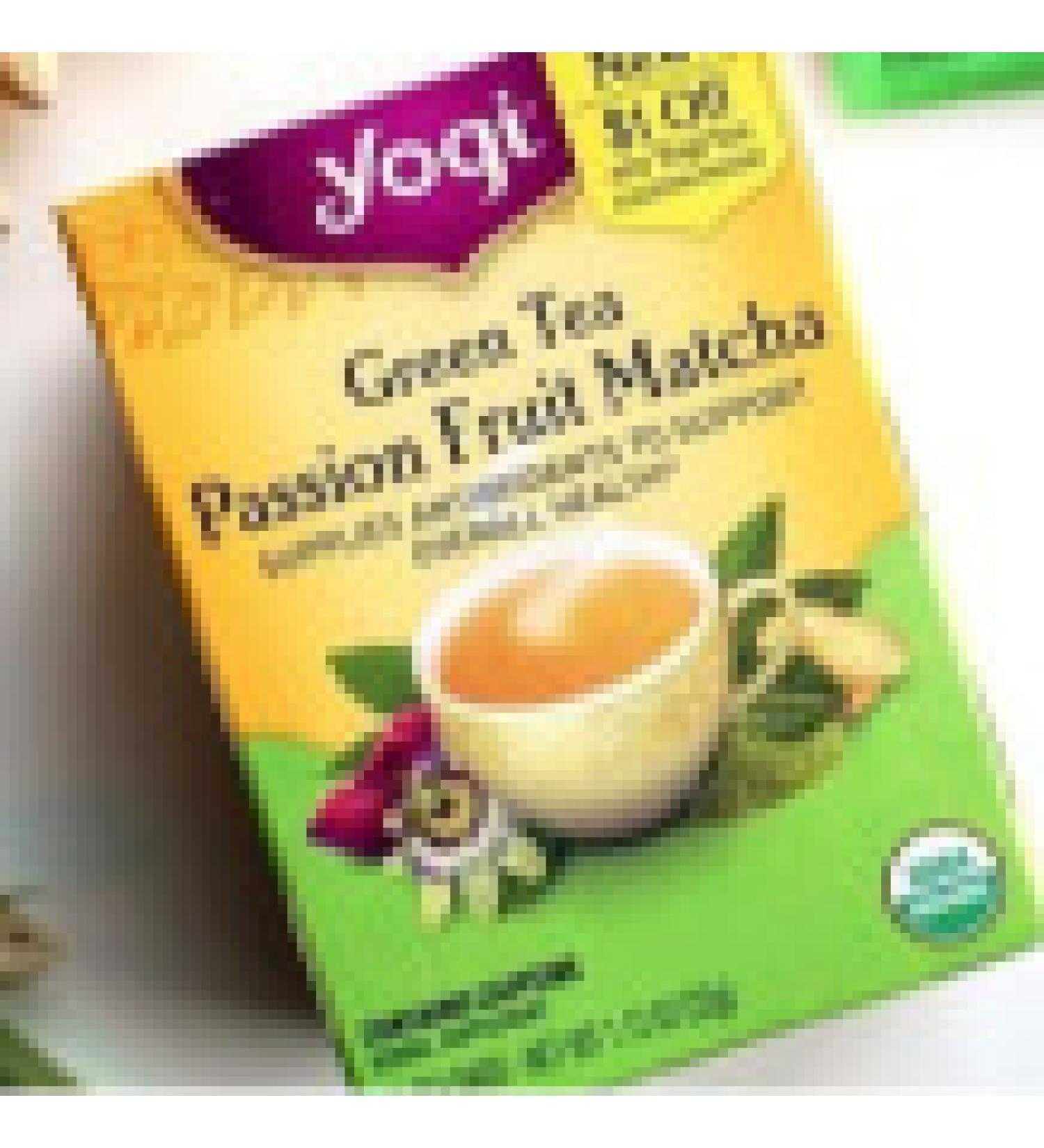 Yogi Tea Green Tea Passion Fruit Matcha 16 Tea Bags 1.12 oz (32 g)