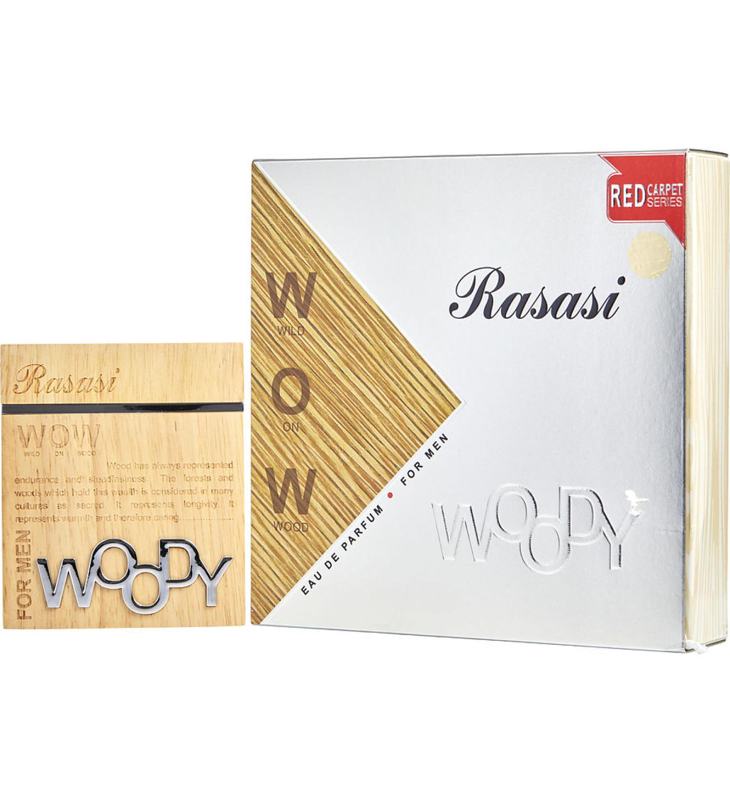 RASASI WOODY POUR HOMME by Rasasi - EAU DE PARFUM SPRAY 2 OZ - MEN