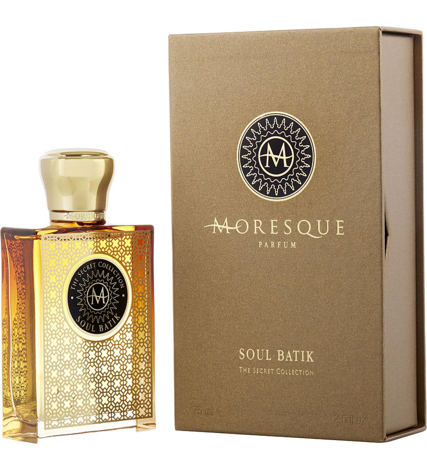 MORESQUE THE SECRET COLLECTION SOUL BATIK by Moresque - EAU DE PARFUM SPRAY 2.5 OZ - UNISEX