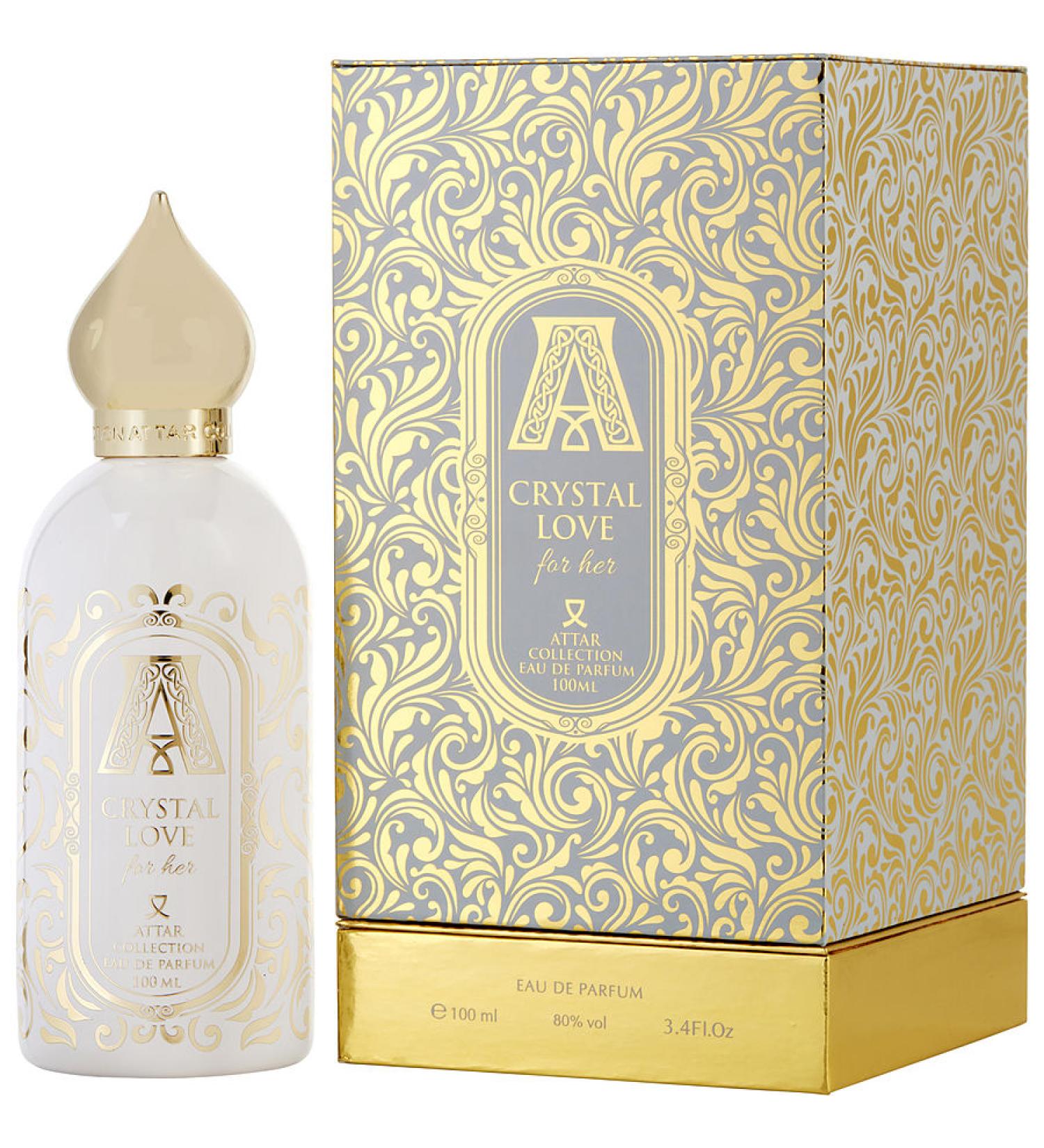 ATTAR CRYSTAL LOVE FOR HER by Attar - EAU DE PARFUM SPRAY 3.4 OZ - WOMEN