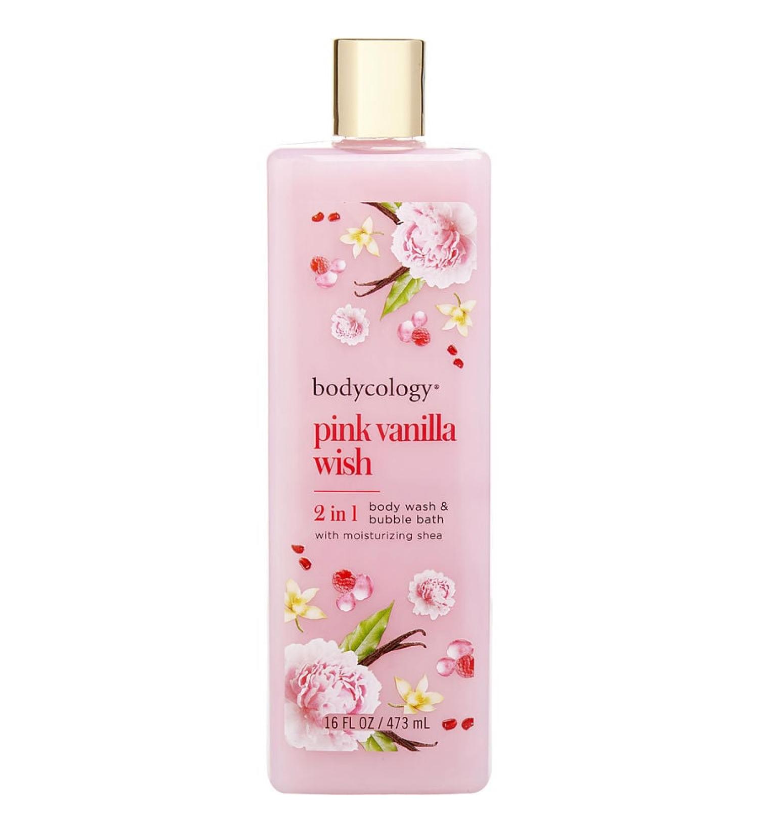 BODYCOLOGY PINK VANILLA WISH by Bodycology - BODY WASH 16 OZ - WOMEN