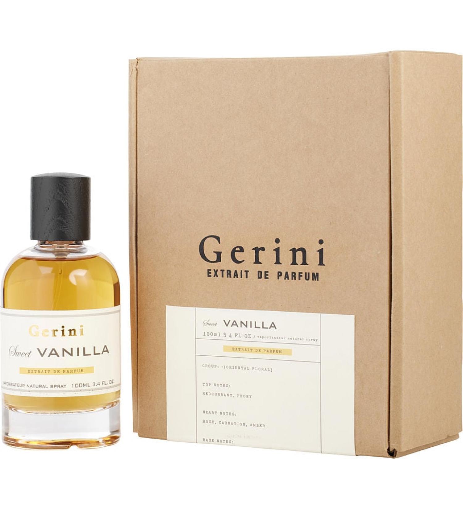 GERINI SWEET VANILLA by Gerini - EXTRAIT DE PARFUM SPRAY 3.3 OZ - UNISEX