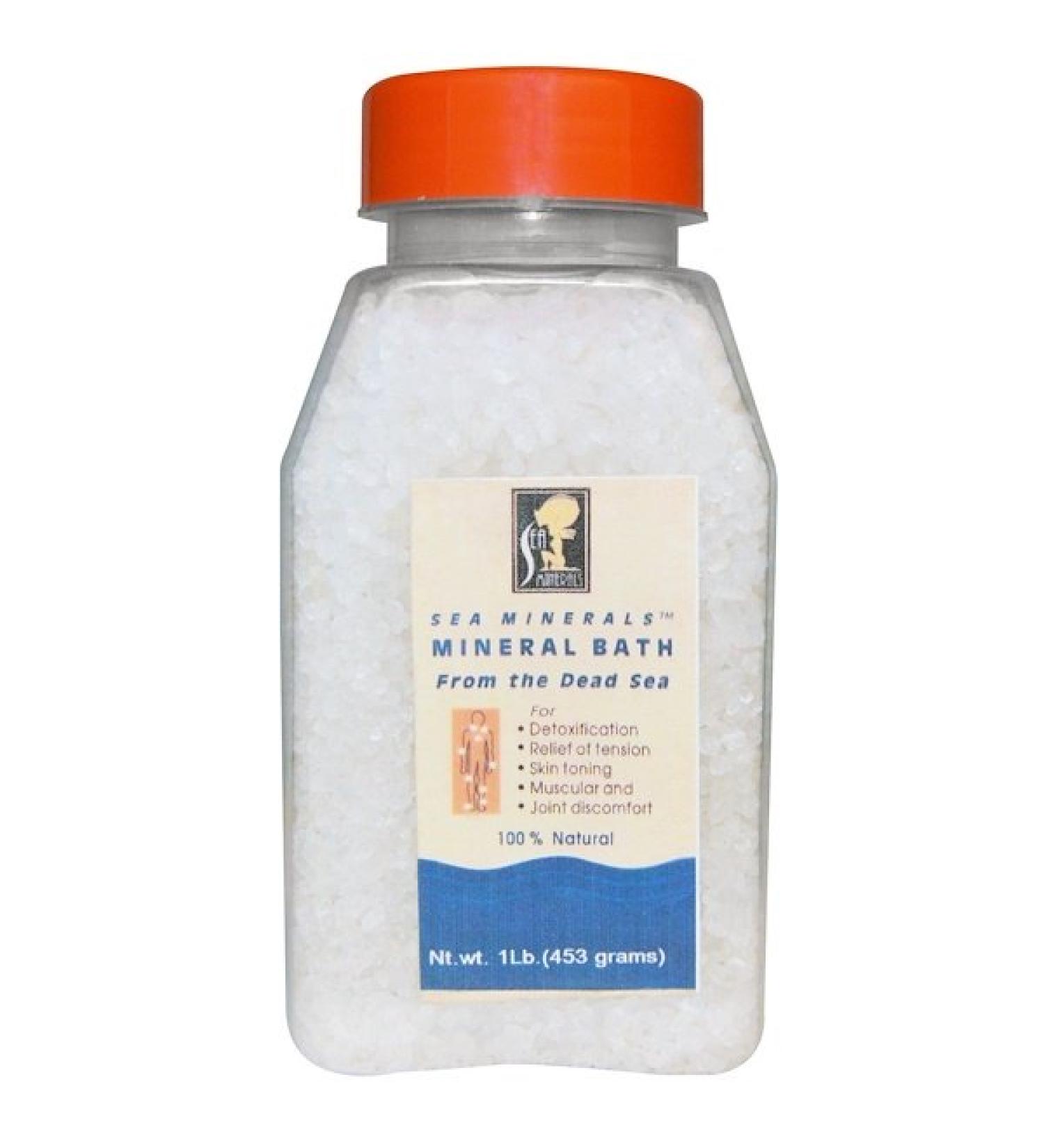 Sea Minerals Mineral Bath from the Dead Sea 1 lb (453 g)