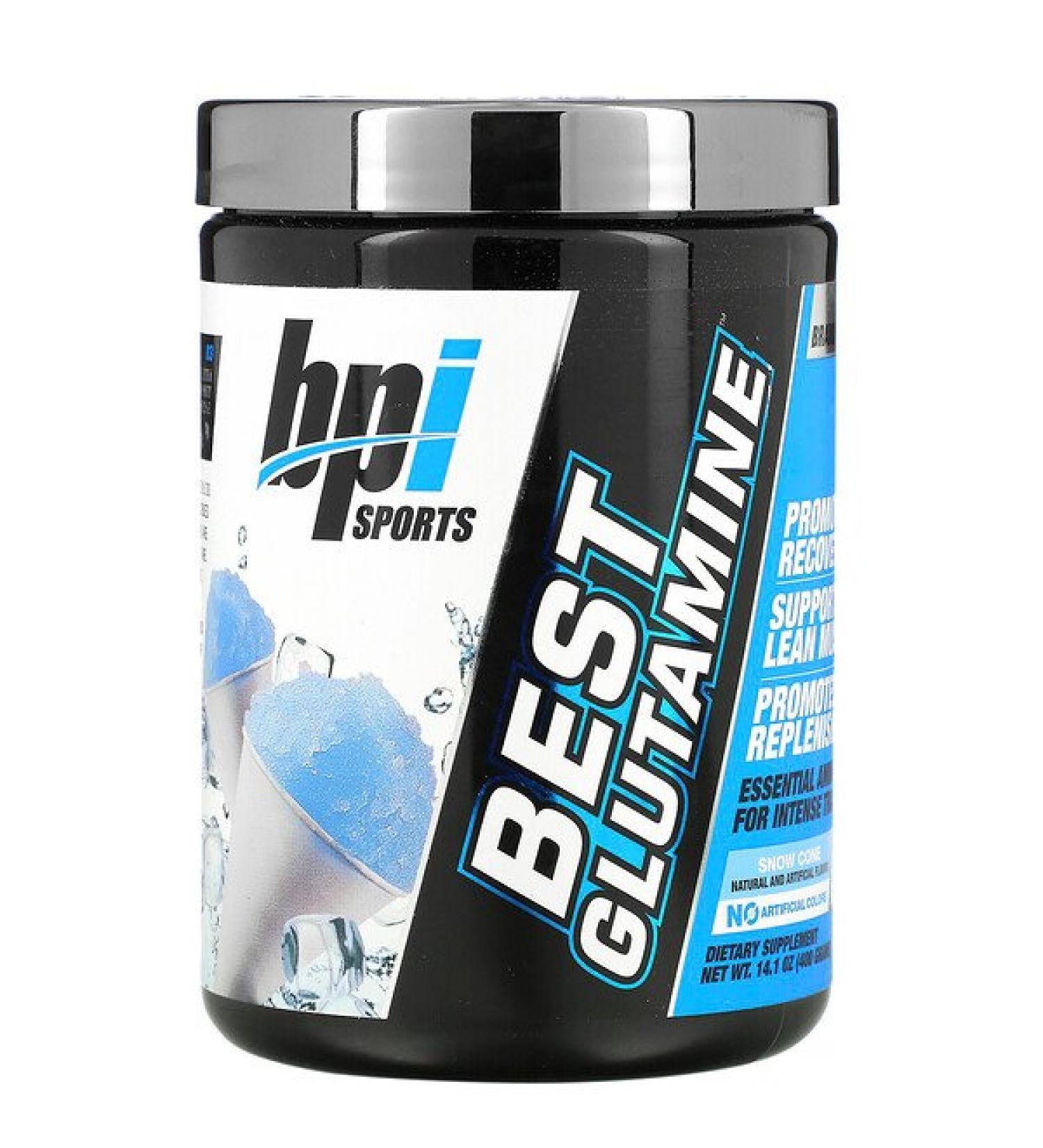BPI Sports Best Glutamine Snow Cone 14.1 oz (400 g)