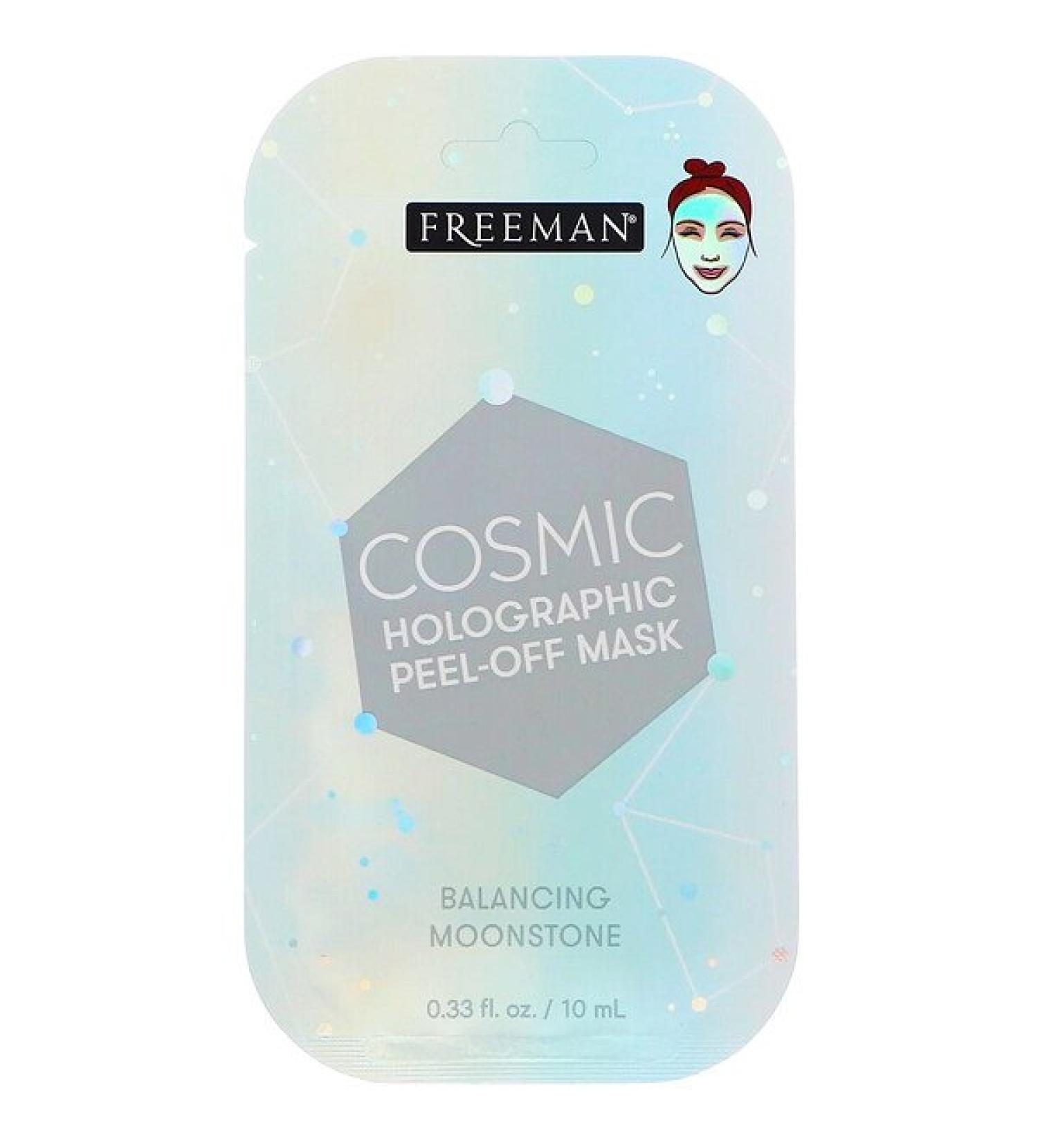 Freeman Beauty Cosmic Holographic Peel-Off Mask Balancing Moonstone 0.33 fl oz (10 ml)