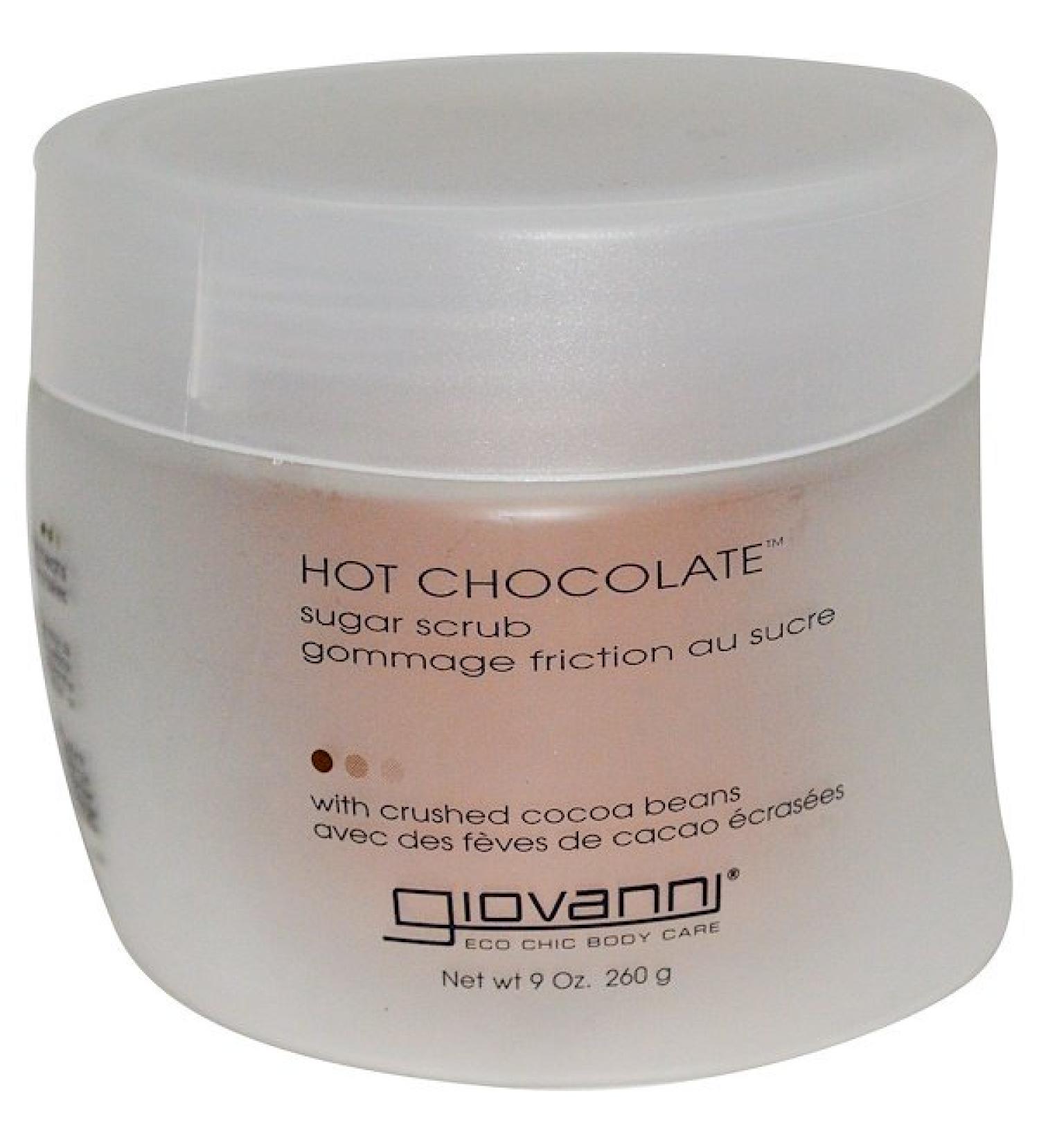 Giovanni Hot Chocolate Sugar Scrub 9 oz - Nourishing Exfoliant for Soft Skin - Buy Online on GoSupps.com