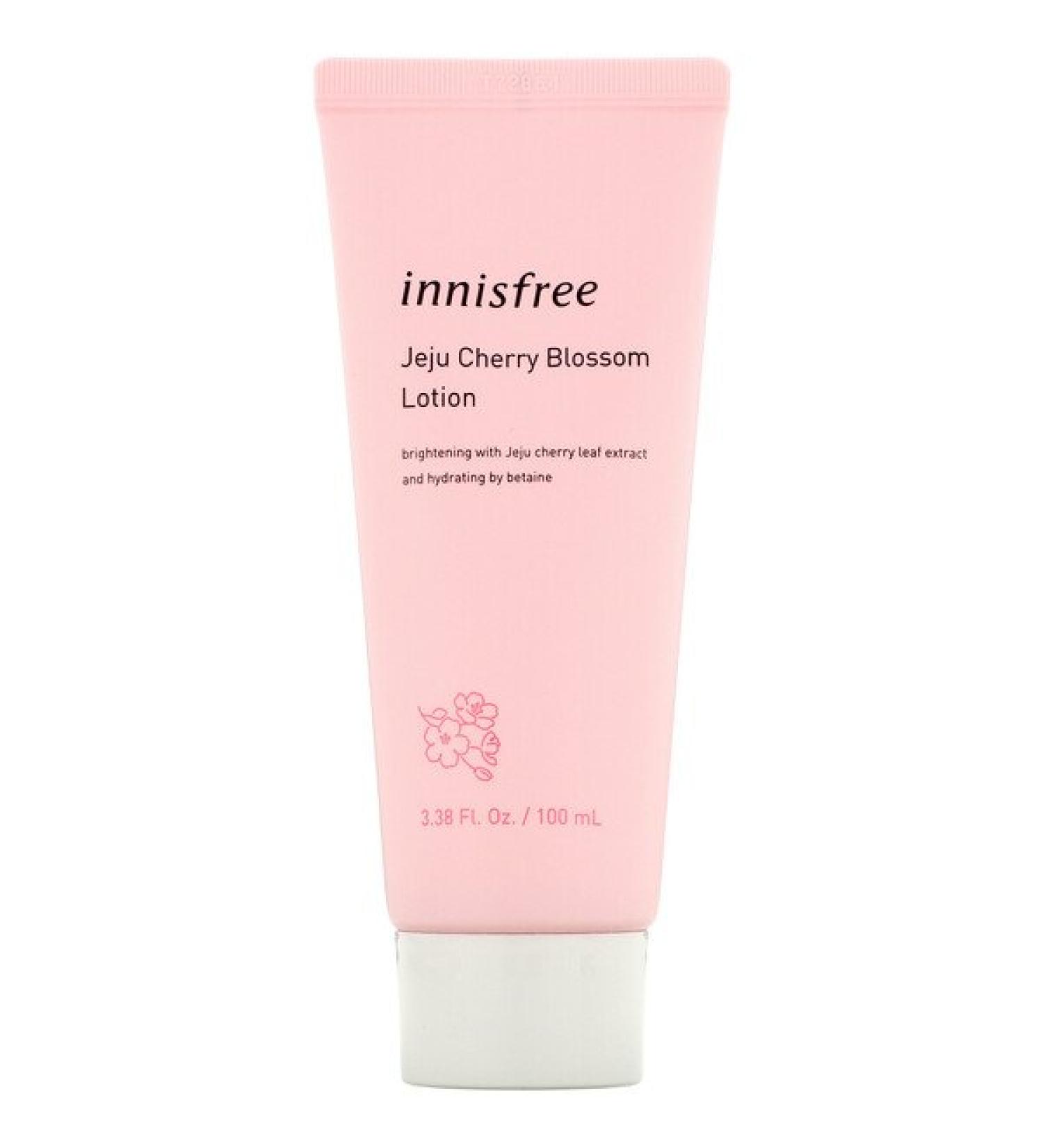 Innisfree Jeju Cherry Blossom Lotion 3.38 fl oz (100 ml)