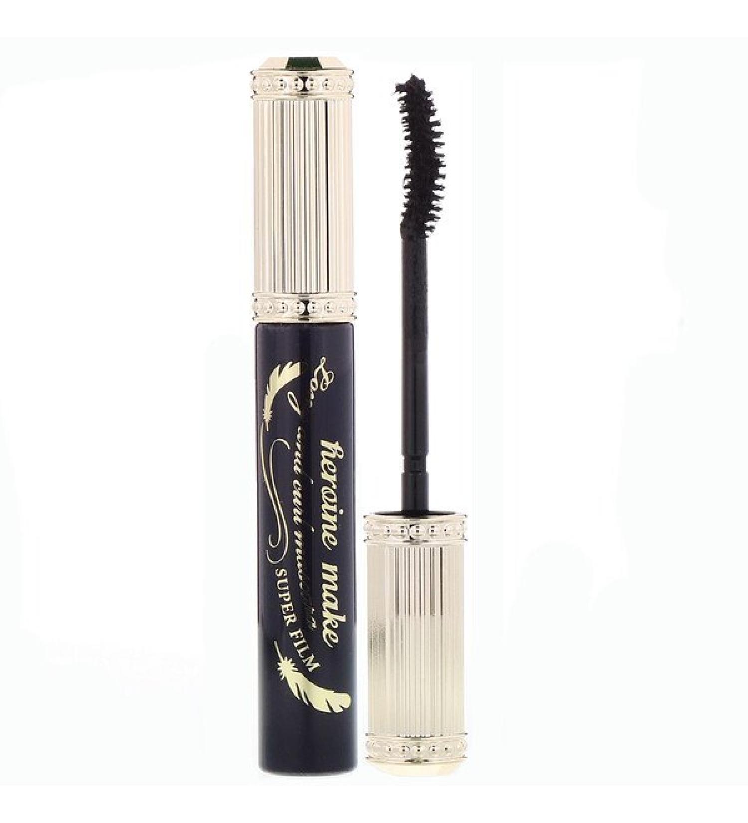 KissMe Heroine Make Long & Curl Mascara Super Film #01 Super Black 0.21 oz (6 g)
