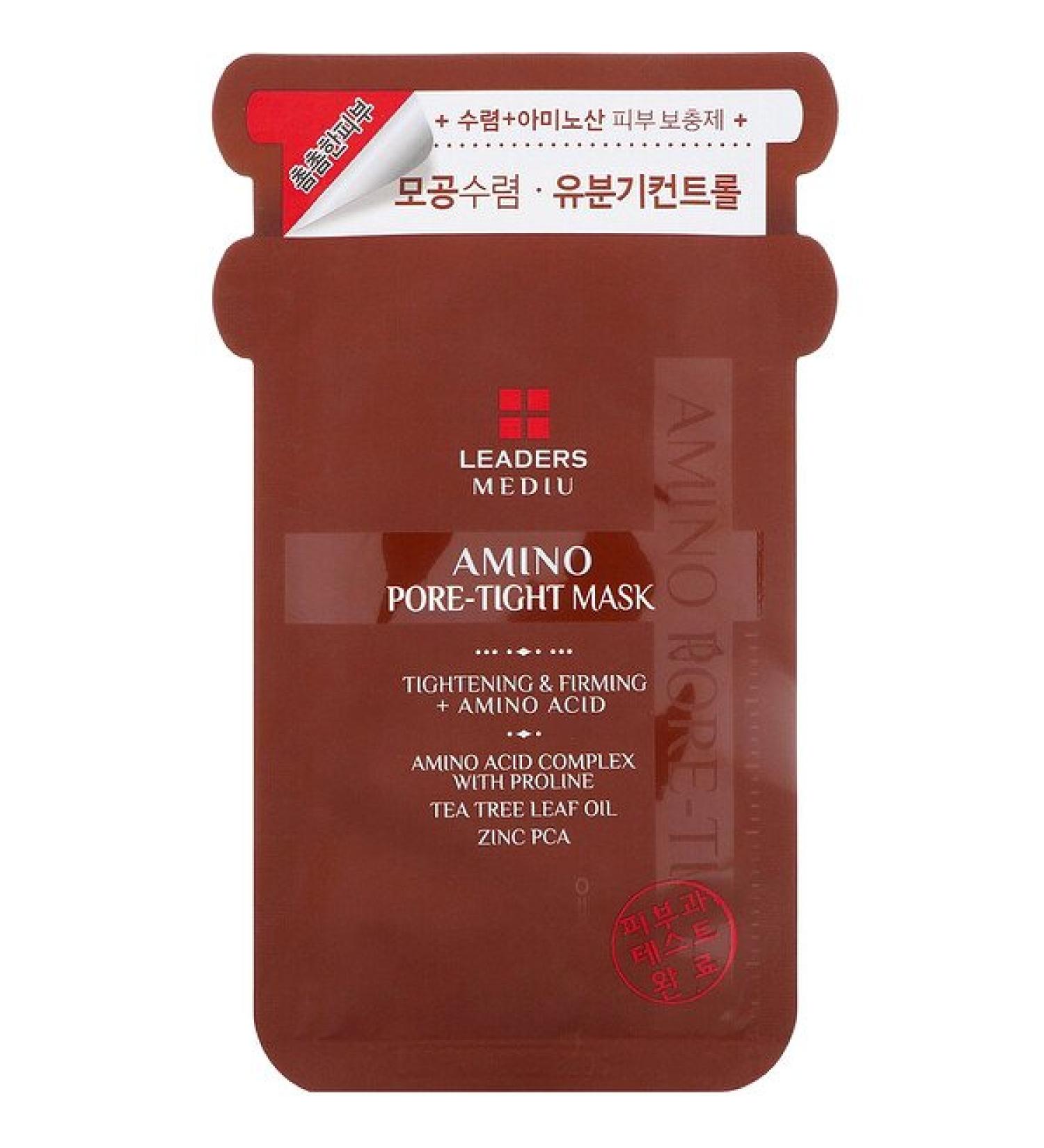 Leaders Mediu Amino Pore-Tight Beauty Mask 1 Sheet 25 ml