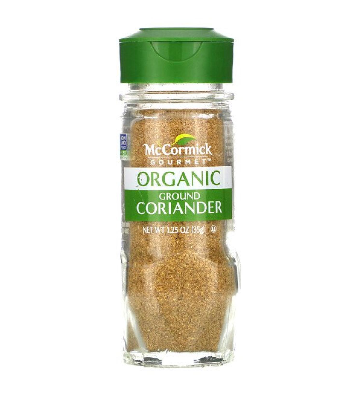 McCormick Gourmet Organic Ground Coriander 1.25 oz (35 g)