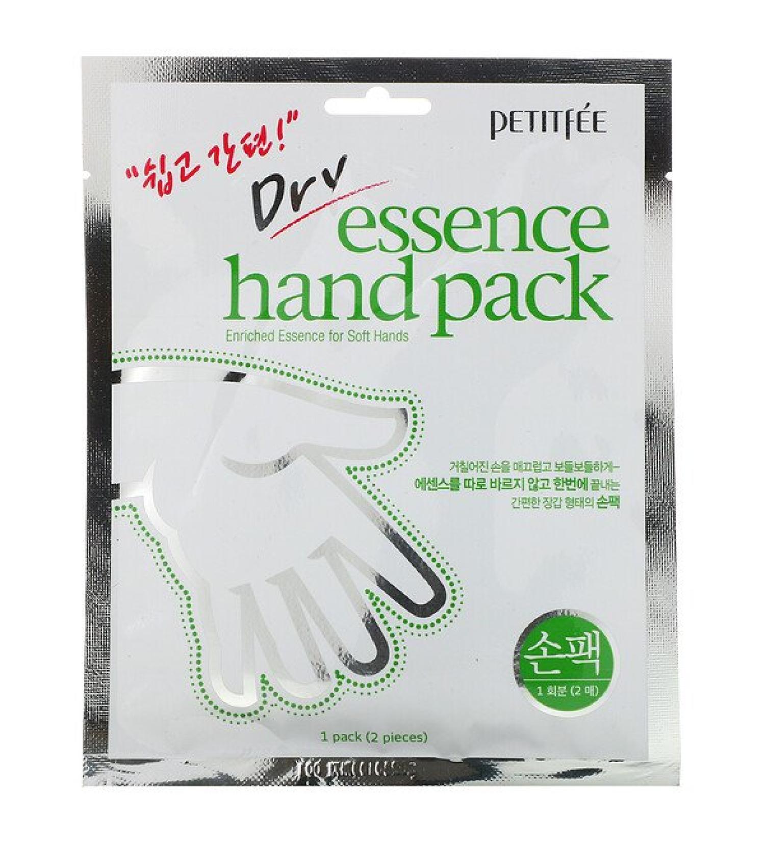 Petitfee Dry Essence Hand Pack 1 Pair