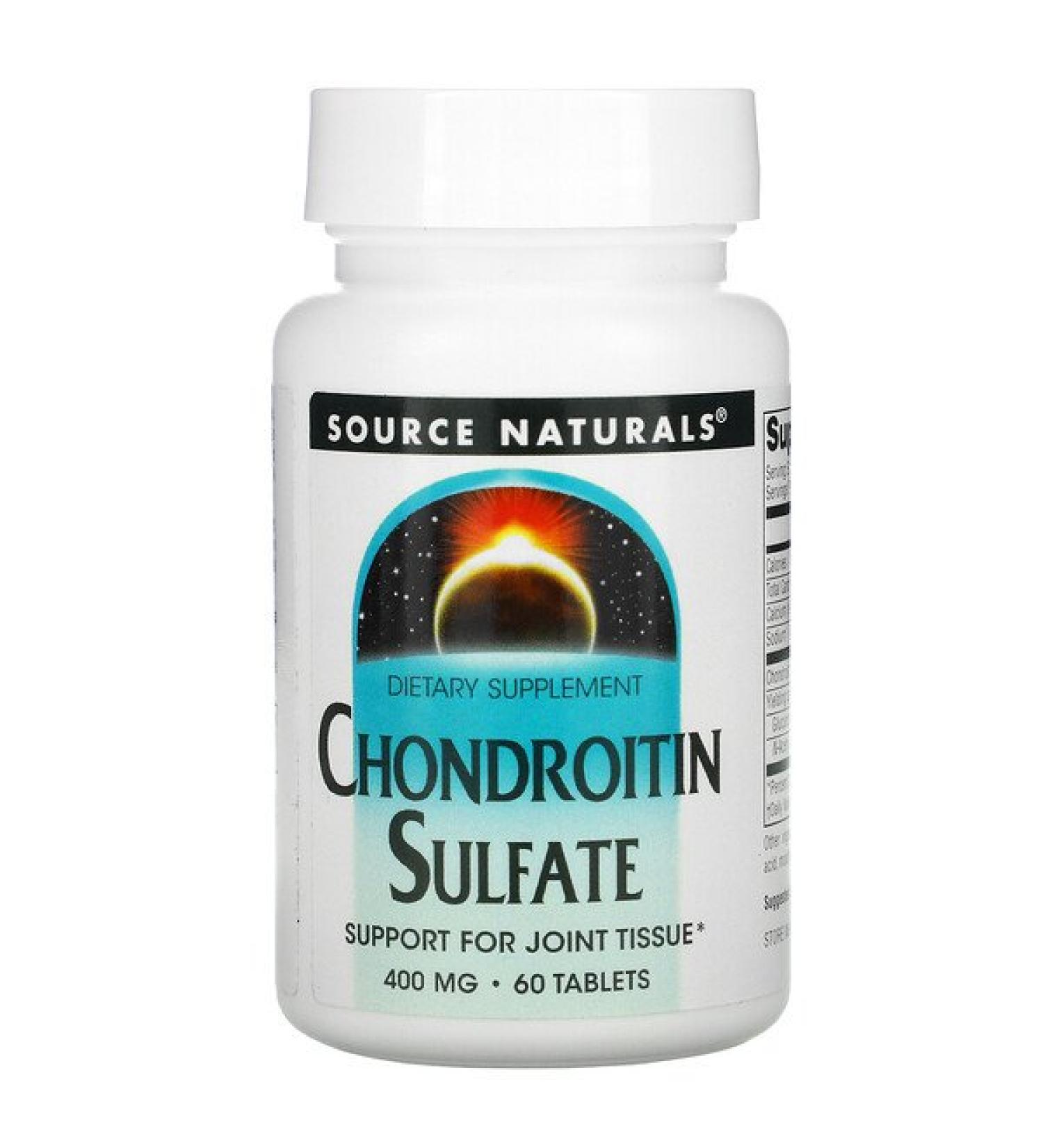 Source Naturals Chondroitin Sulfate 400 mg 60 Tablets