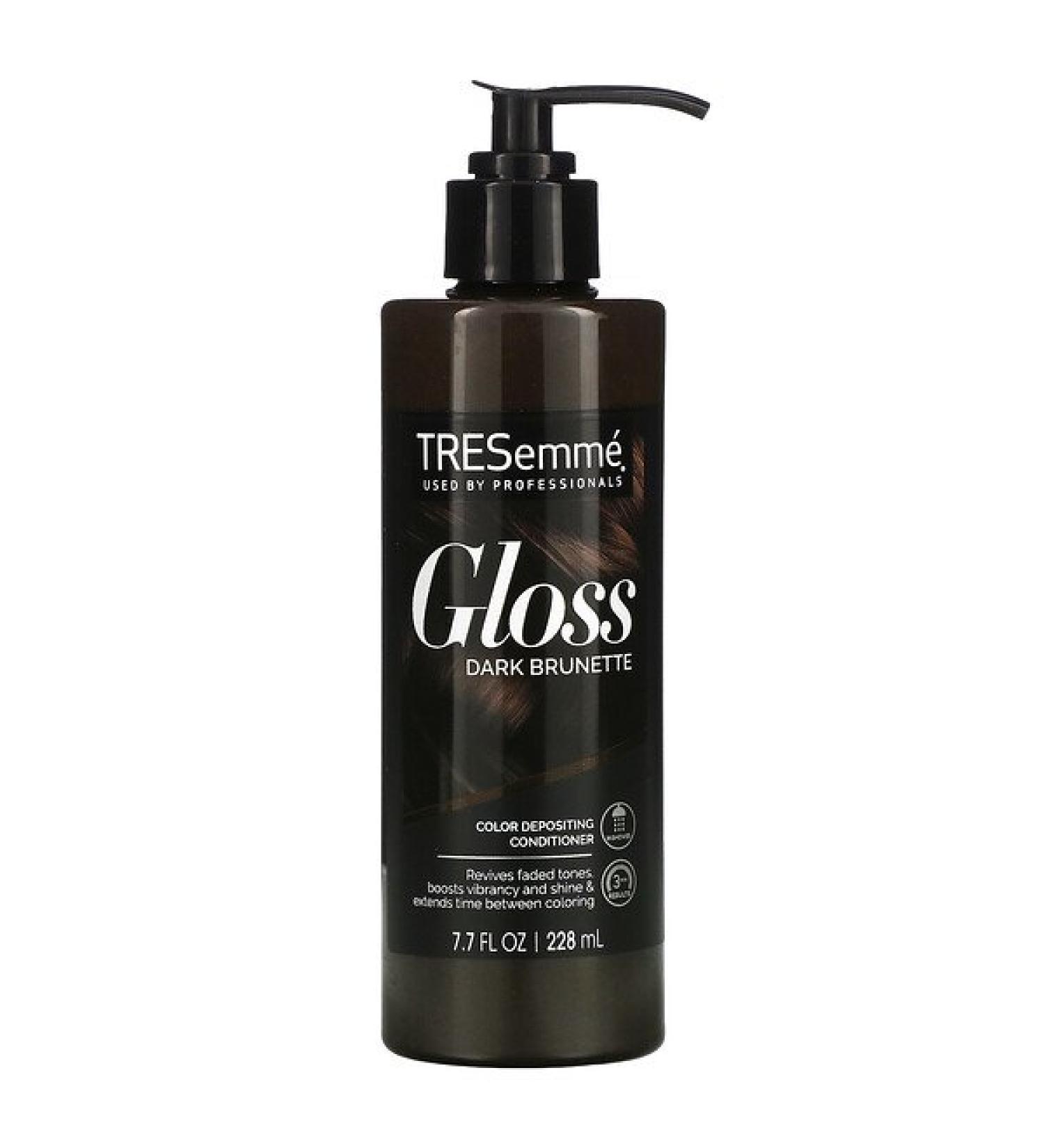 Tresemme Gloss Color Depositing Conditioner Dark Brunette 7.7 fl oz (228 ml)