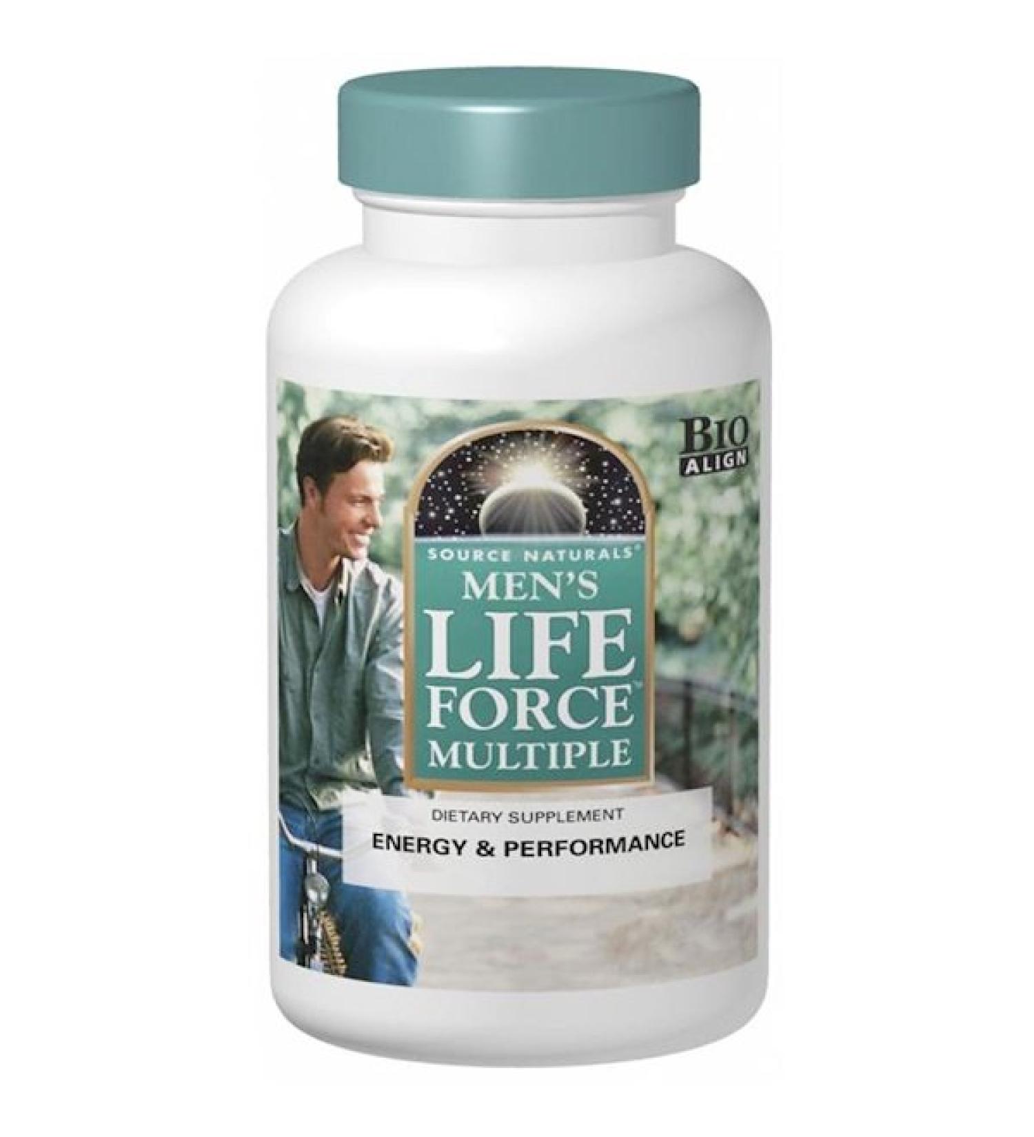 Source Naturals Men's Life Force Multiple 180 Tablets
