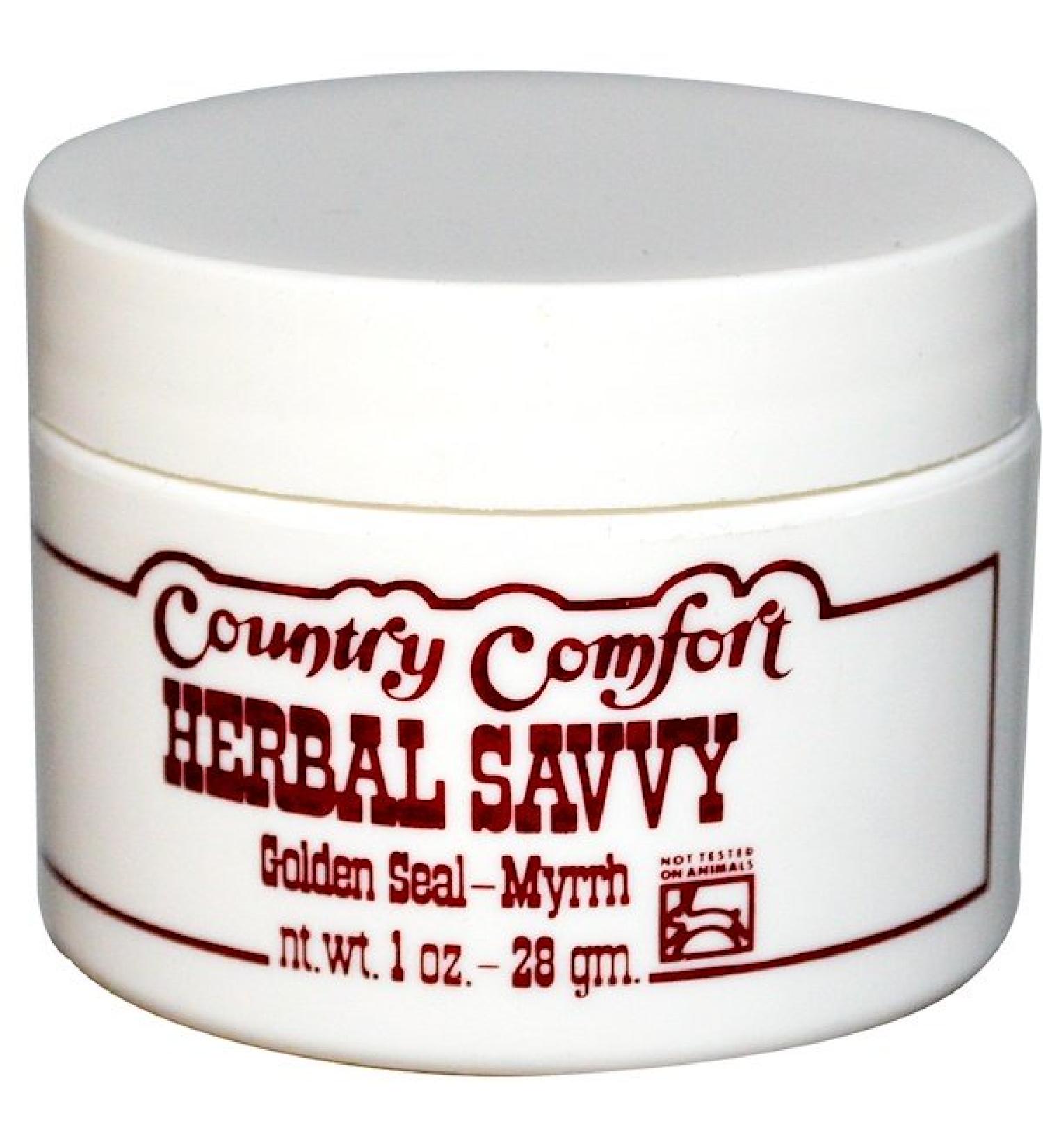 Country Comfort Herbal Savvy Golden Seal-Myrrh 1 oz (28 g)