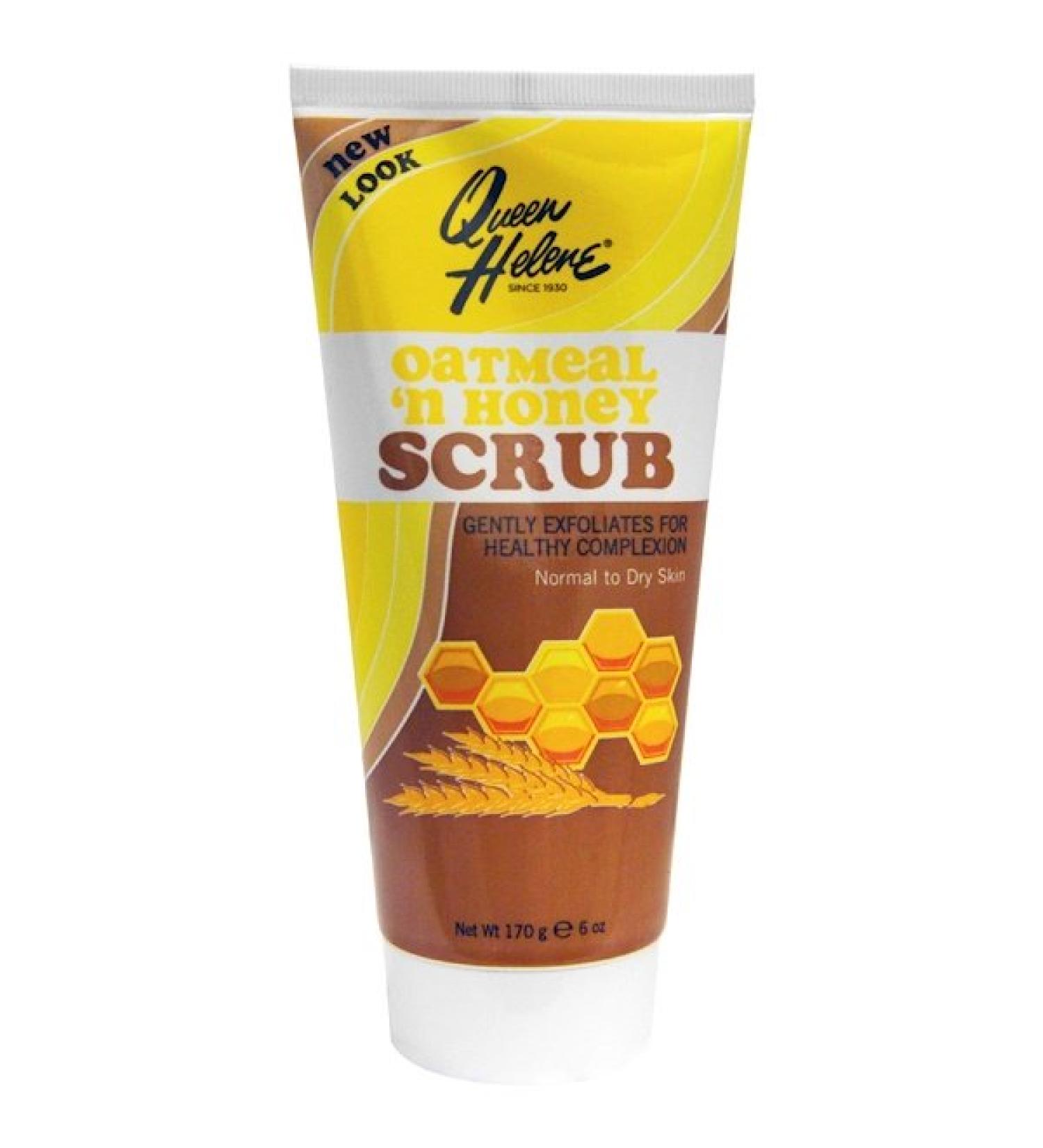 Queen Helene Scrub Normal to Dry Skin Oatmeal 'n Honey 6 oz (170 g)