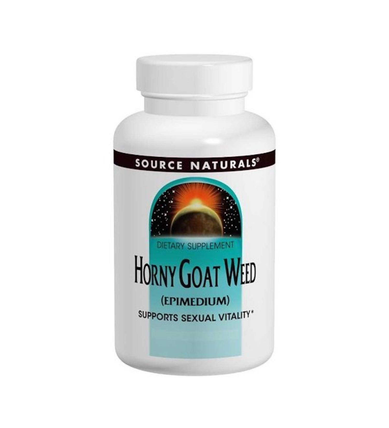 Source Naturals Horny Goat Weed (Epimedium) 1000 mg 60 Tablets