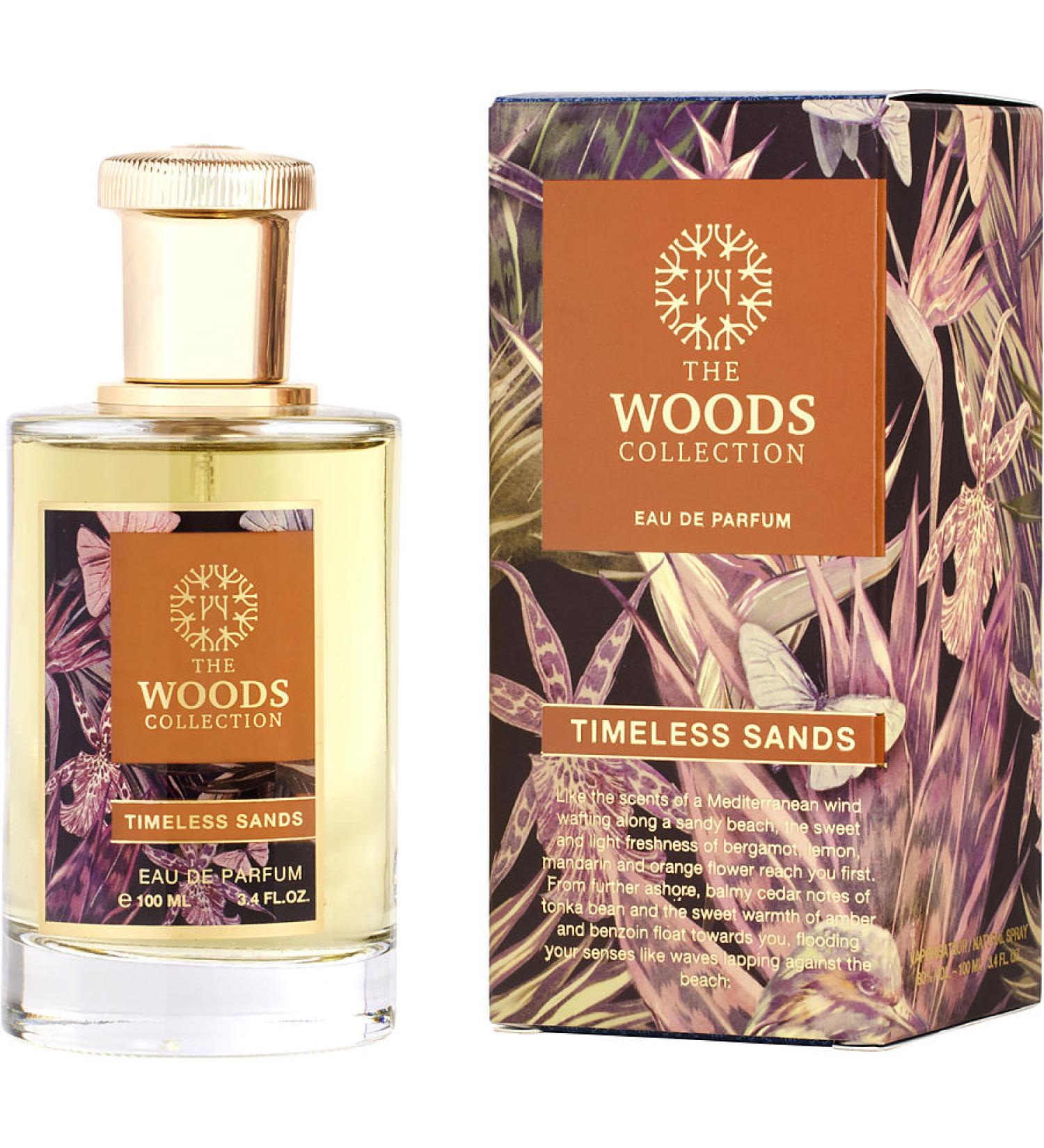 THE WOODS COLLECTION TIMELESS SANDS by The Woods Collection - EAU DE PARFUM SPRAY 3.4 OZ (OLD PACKAGING) - UNISEX