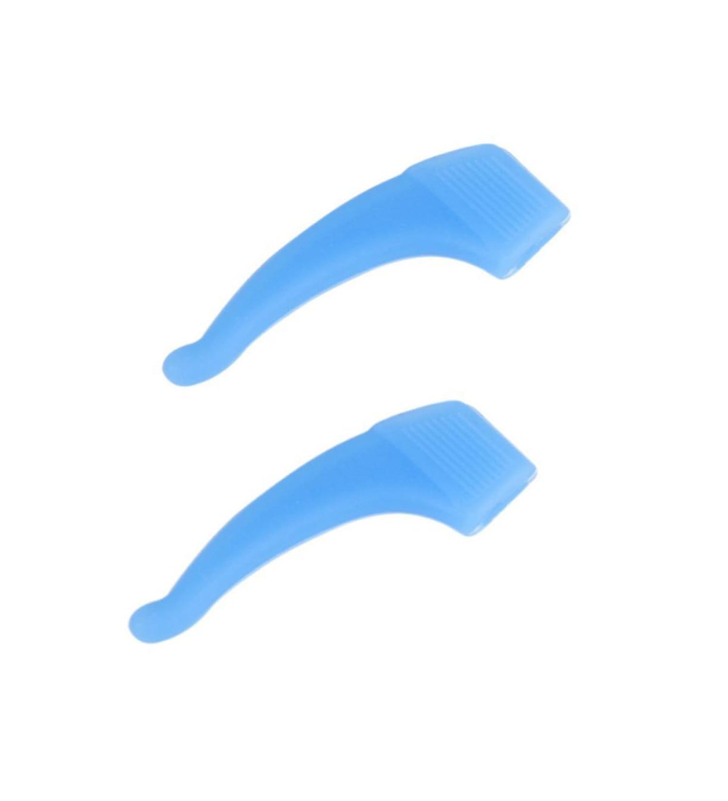 Buy Gleavi Silicone Glasses Accessories - Anti-Slip Ear Hooks & Clips for Earplugs - Blue - International Shipping Available - Buy Online on GoSupps.com