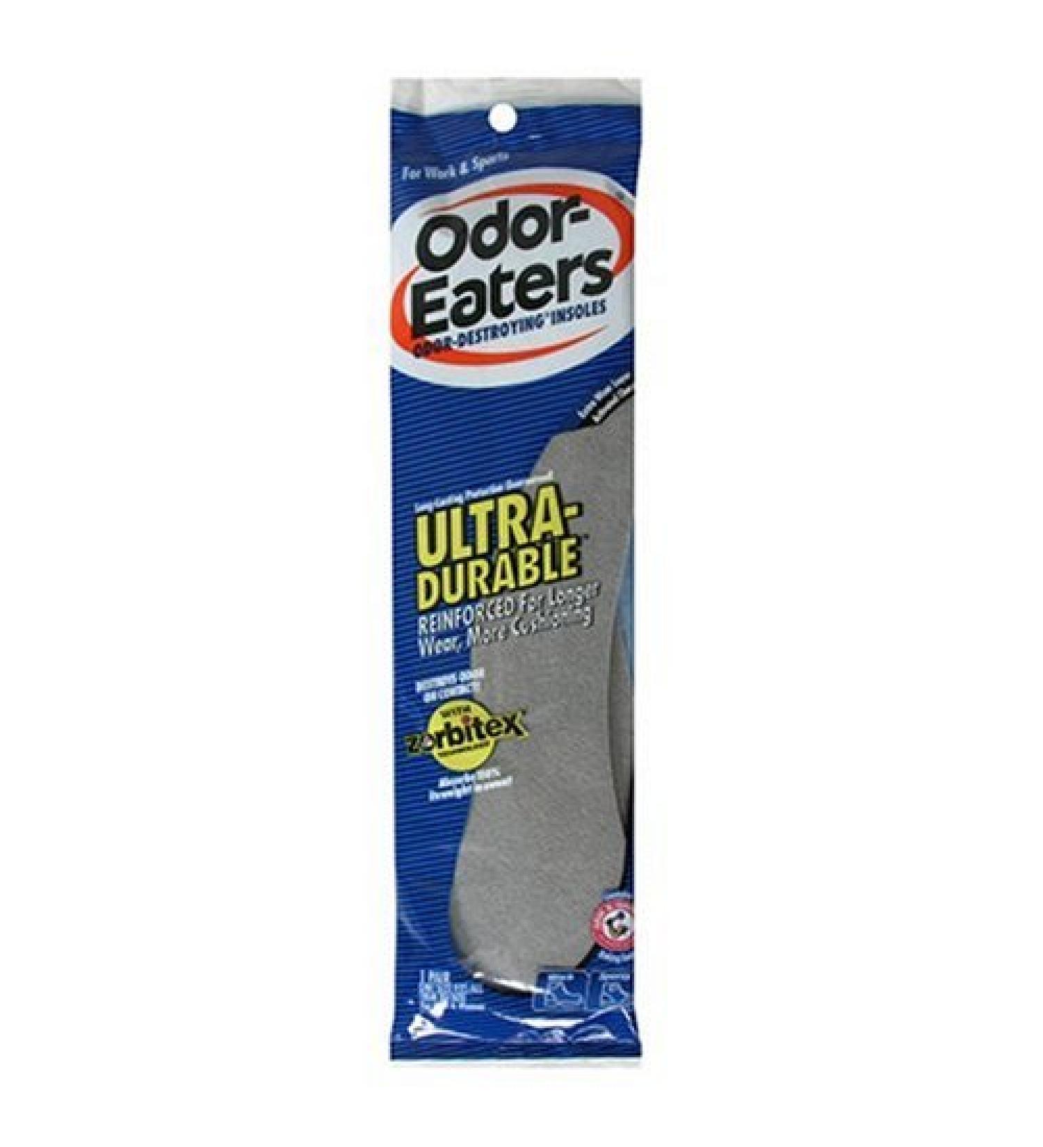 Odor-Eaters Odor Destroying Insoles  Ultra Durable  1 pair