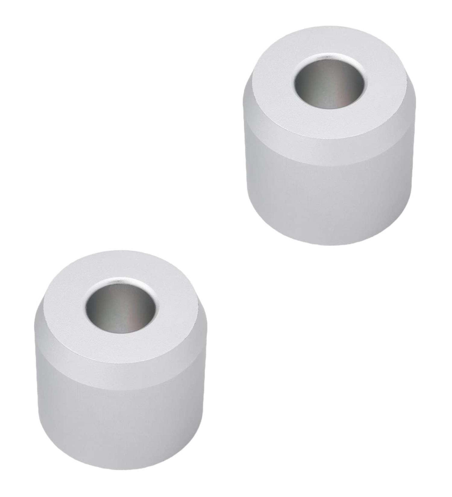 Homsfou Metal Shaver Stand Holders - 2 Pieces Round Stabilized Razor Holder for Men | International Shipping Available - Buy Online on GoSupps.com