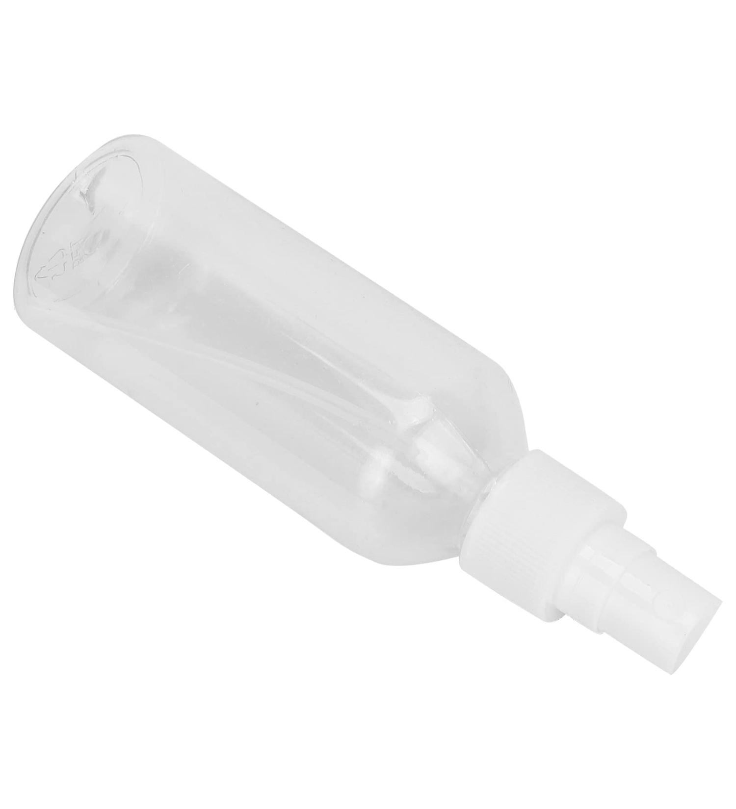 Refillable Clear Plastic Spray Bottle - Fine Mist Cosmetic Spray for Perfume Cologne & Travel - Buy Online on GoSupps.com