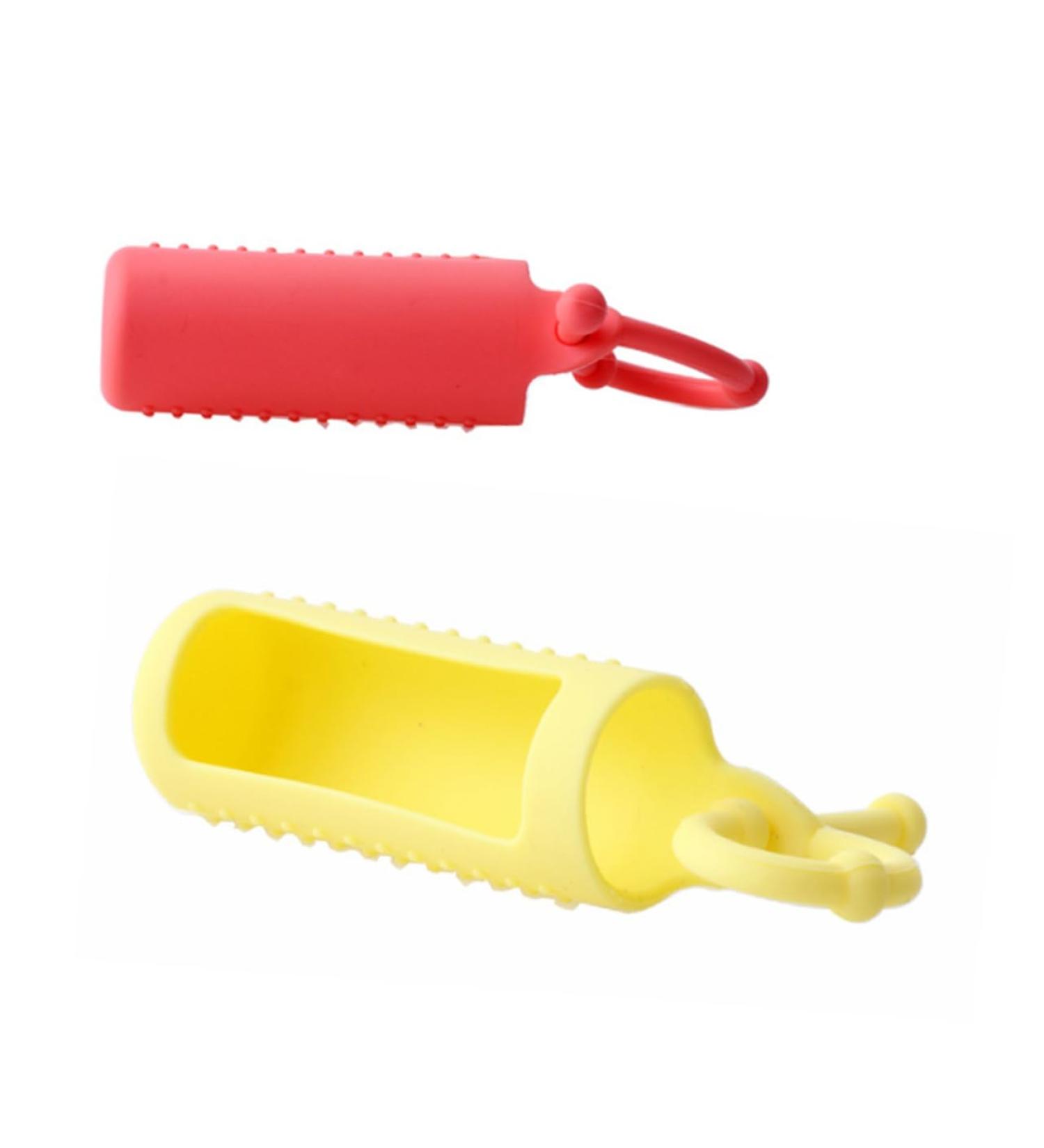 FRCOLOR 6pcs Neoprene Bottle Holder Keychain Set - Perfect for Essential Oils & Travel - Durable Keyring with Hanging Hook - Buy Online on GoSupps.com