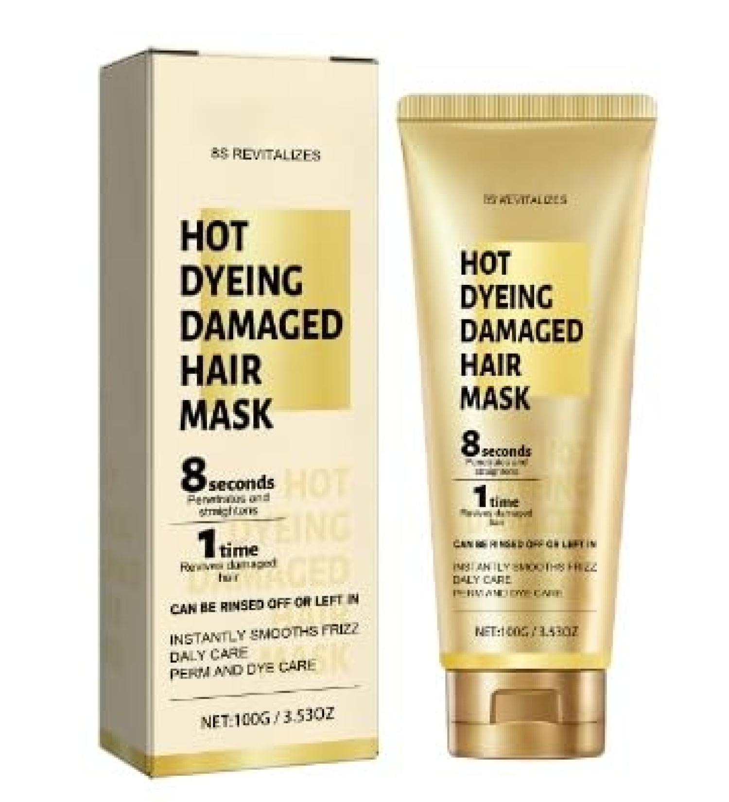 JJIAGOLD Hair Repair Cream Frizz Control Hair Care Products Deep Conditioning Treatment for Damaged Hair Hydrates and Softens Frizz Adds Shine and Softness - Buy Online on GoSupps.com