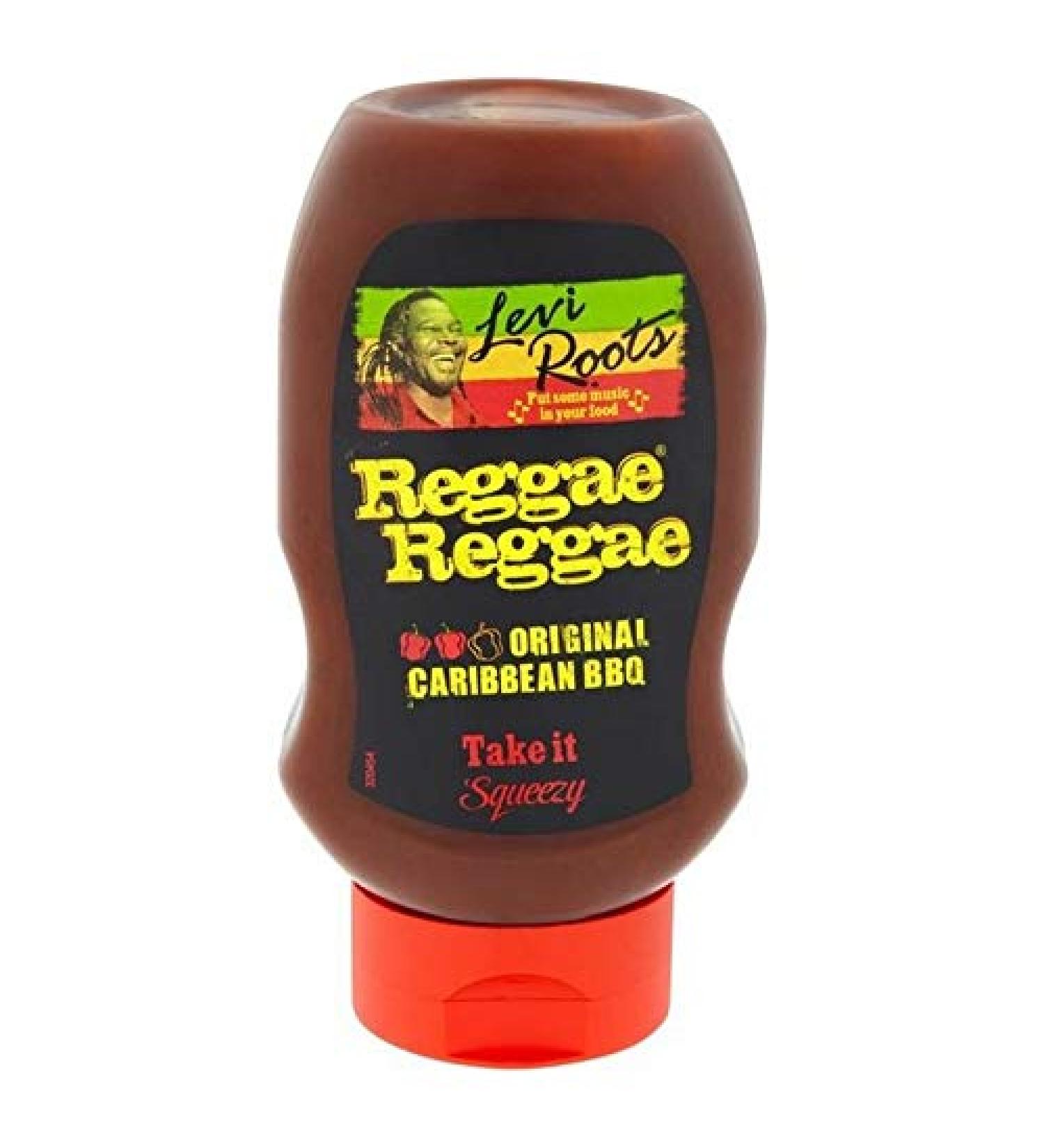 4X Levi Roots Original Caribbean BBQ Squeezy Sauce 490g