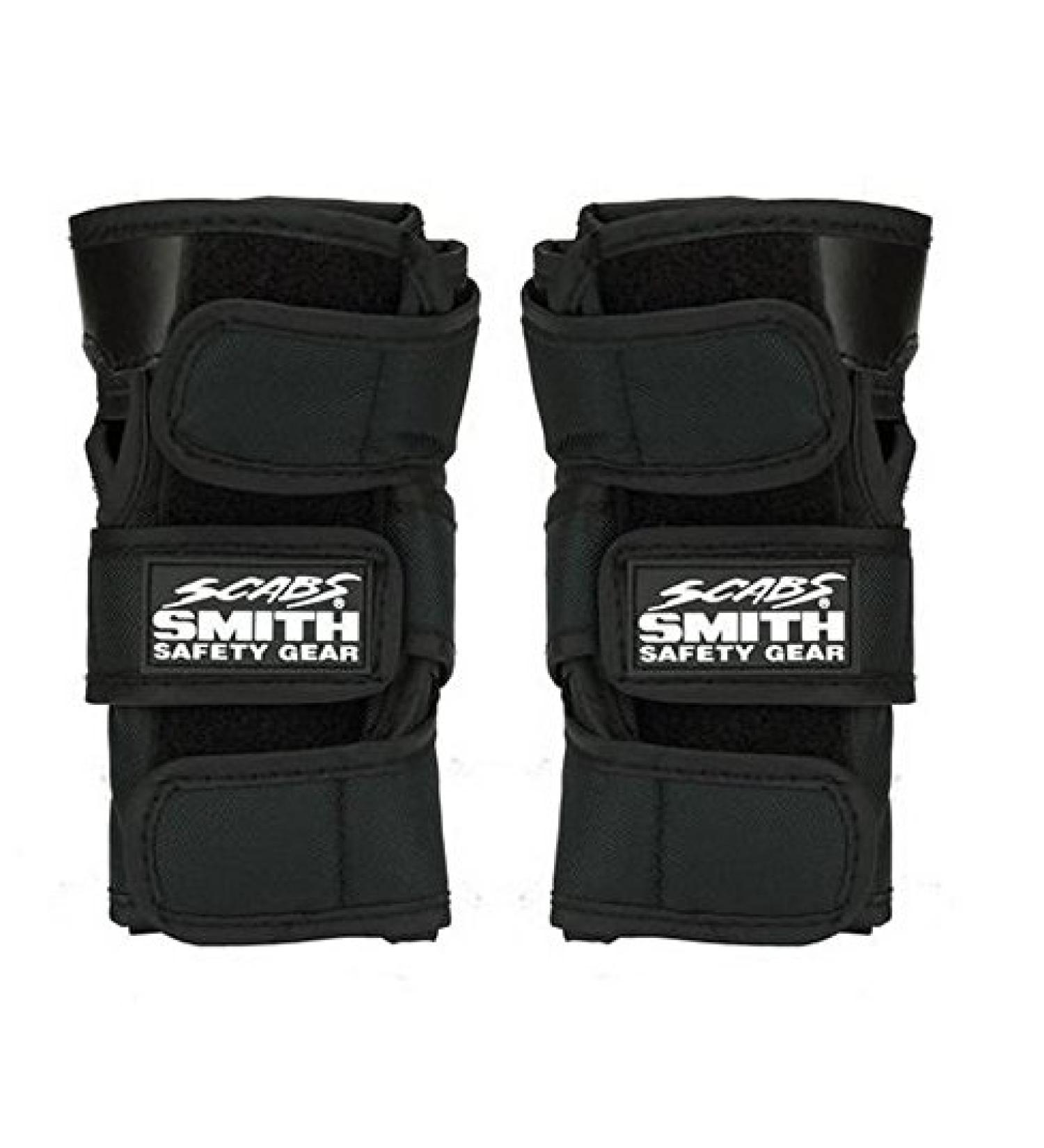 Smith Safety Gear Scabs Wrist Guards Large Black