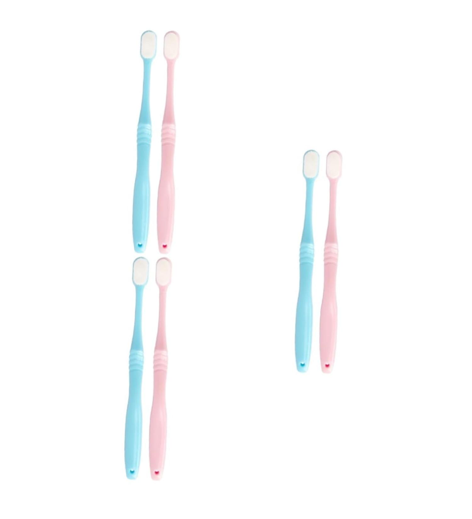 Minkissy 6-Pack Manual Toothbrush Set | Ultra Soft Travel Dental Accessories for Oral Hygiene - Buy Online on GoSupps.com